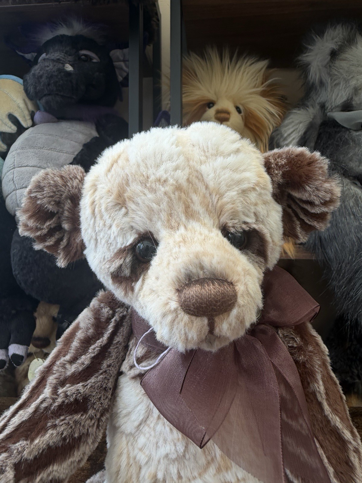 Charlie Bears Alan Plush Panda Teddy Bear Retired Limited Edition CB151524B Rare - Image 2