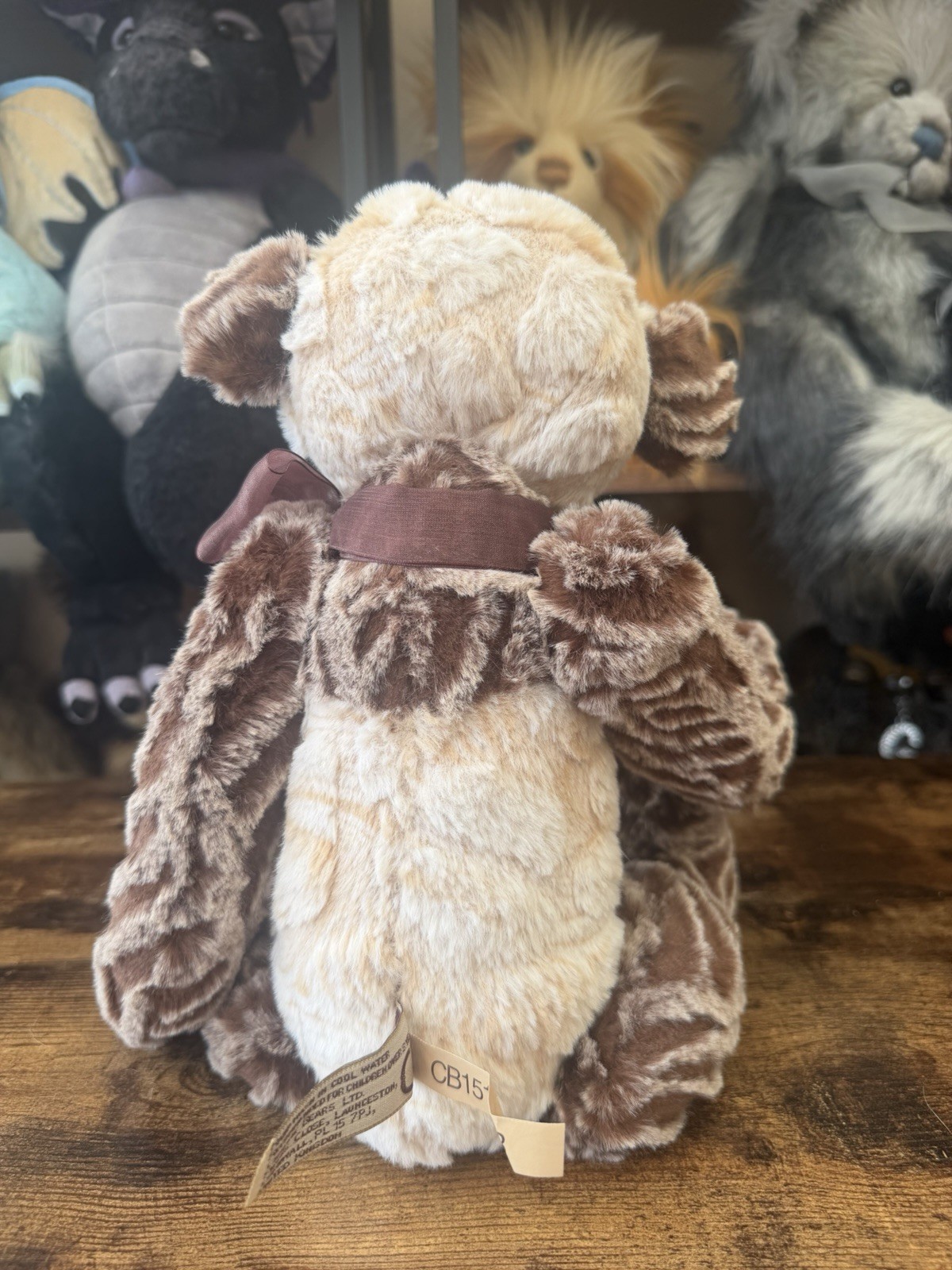 Charlie Bears Alan Plush Panda Teddy Bear Retired Limited Edition CB151524B Rare - Image 4