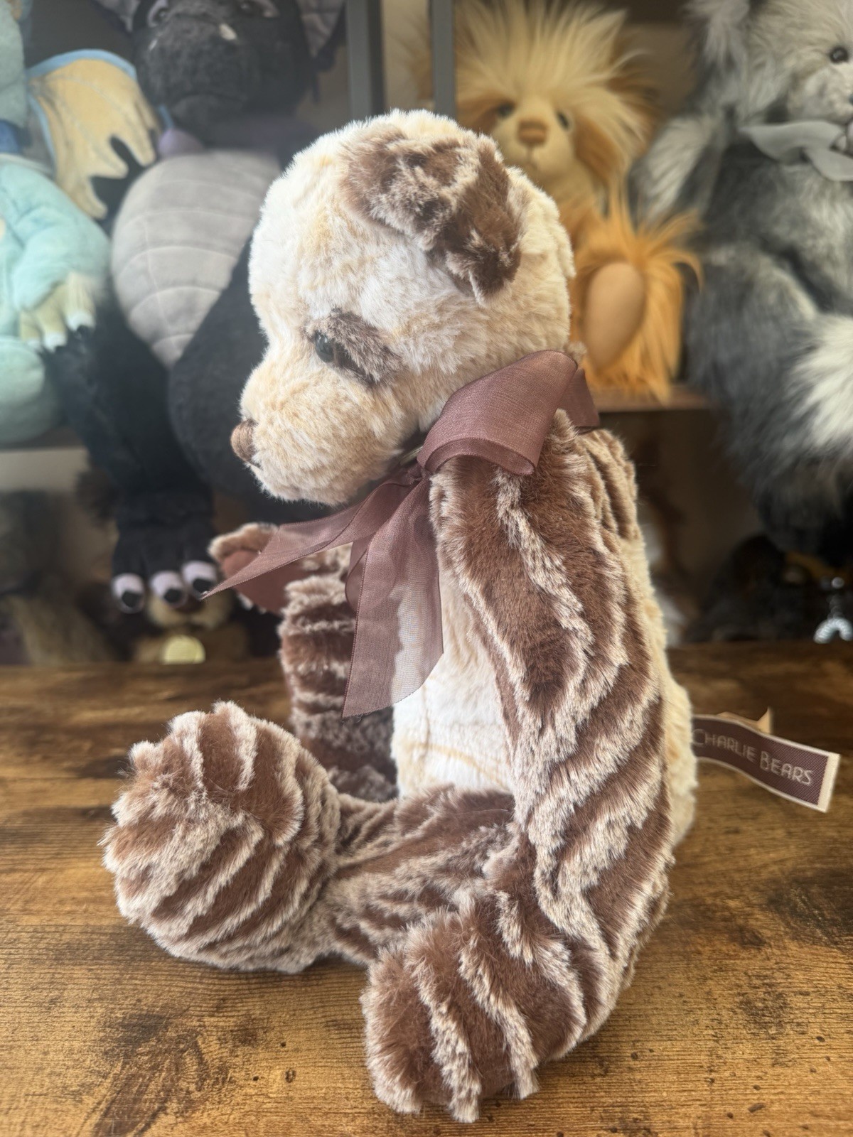 Charlie Bears Alan Plush Panda Teddy Bear Retired Limited Edition CB151524B Rare - Image 5