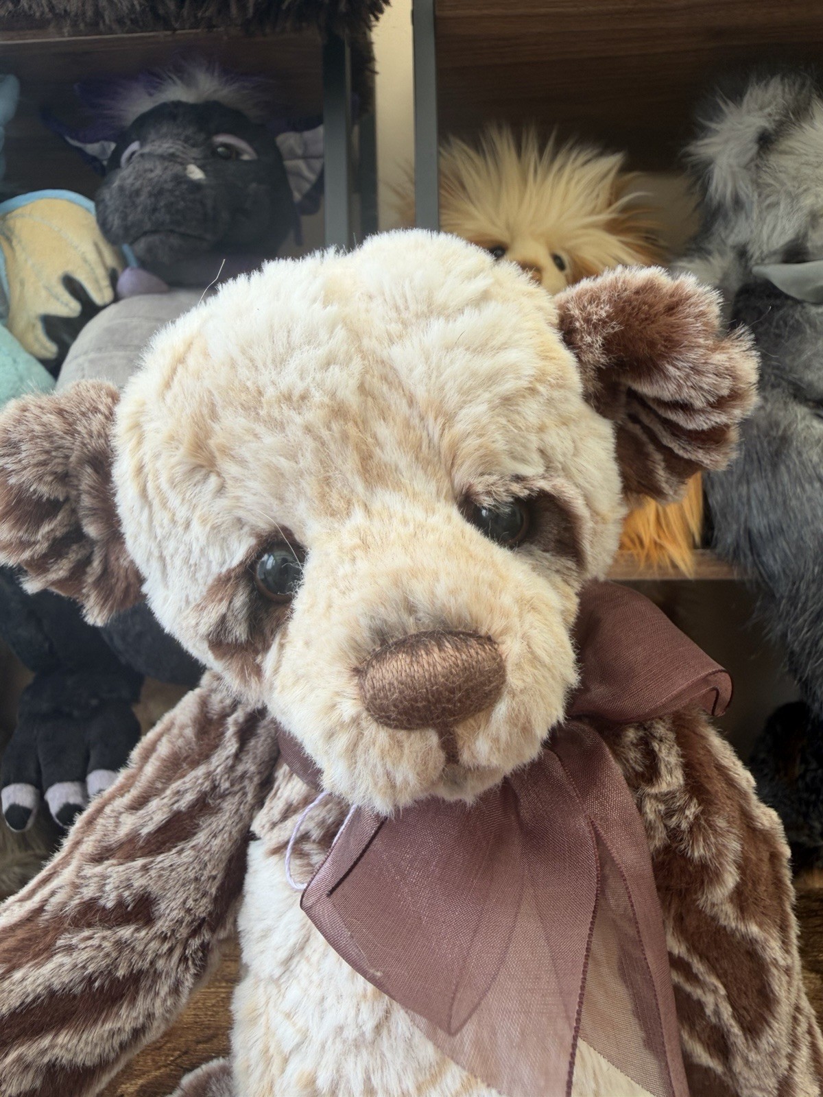 Charlie Bears Alan Plush Panda Teddy Bear Retired Limited Edition CB151524B Rare - Image 6