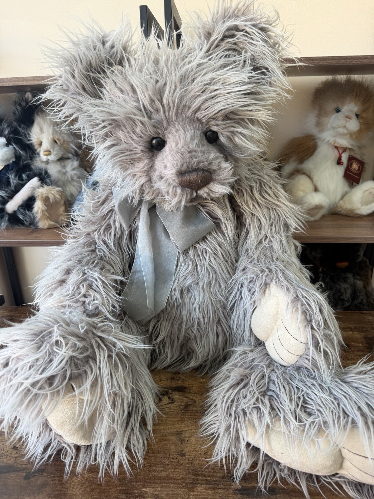 Large Charlie Bears Chumley Teddy Bear 88cm Plush With Tags
