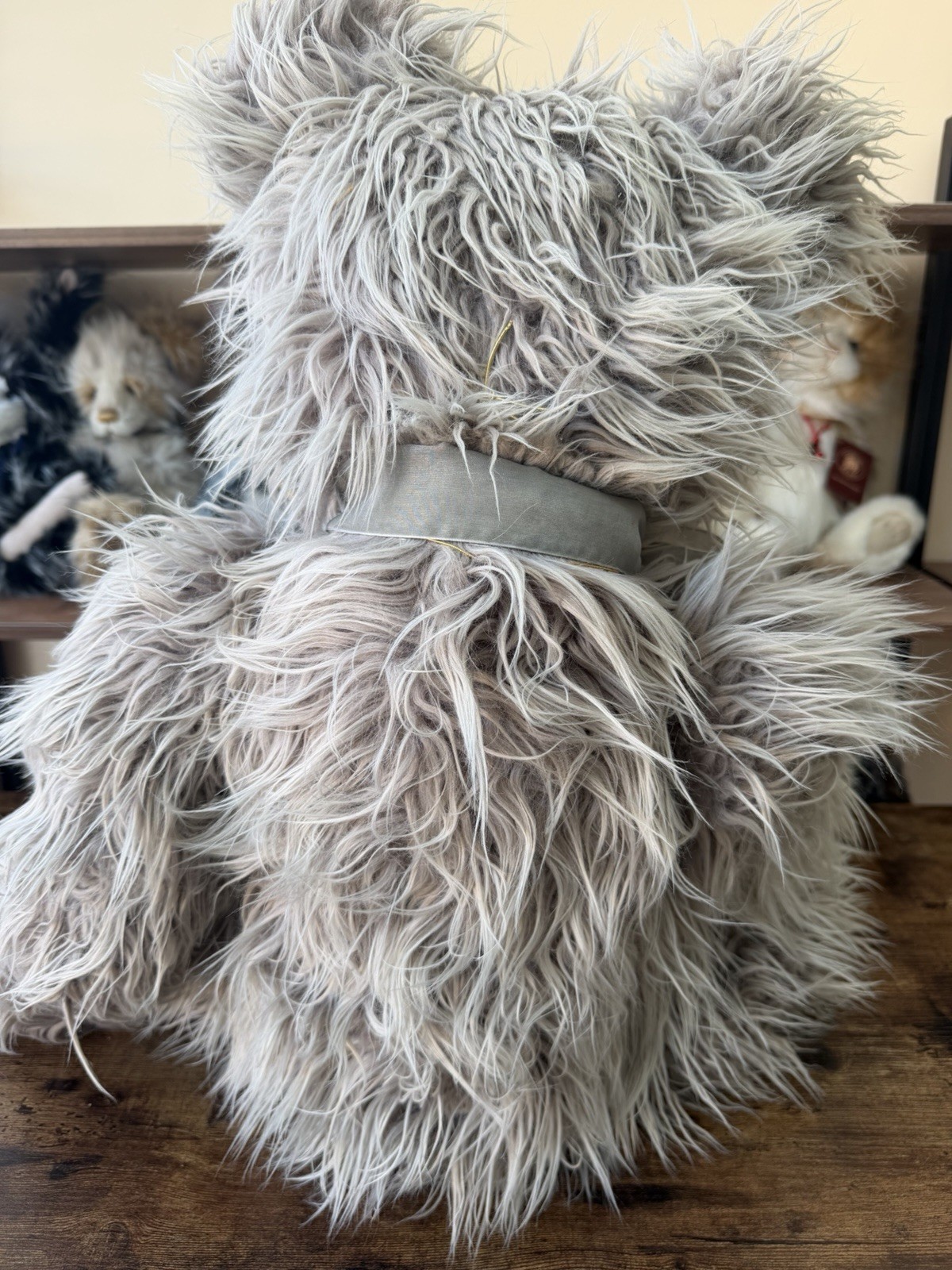 Large Charlie Bears Chumley Teddy Bear 88cm Plush With Tags - Image 8