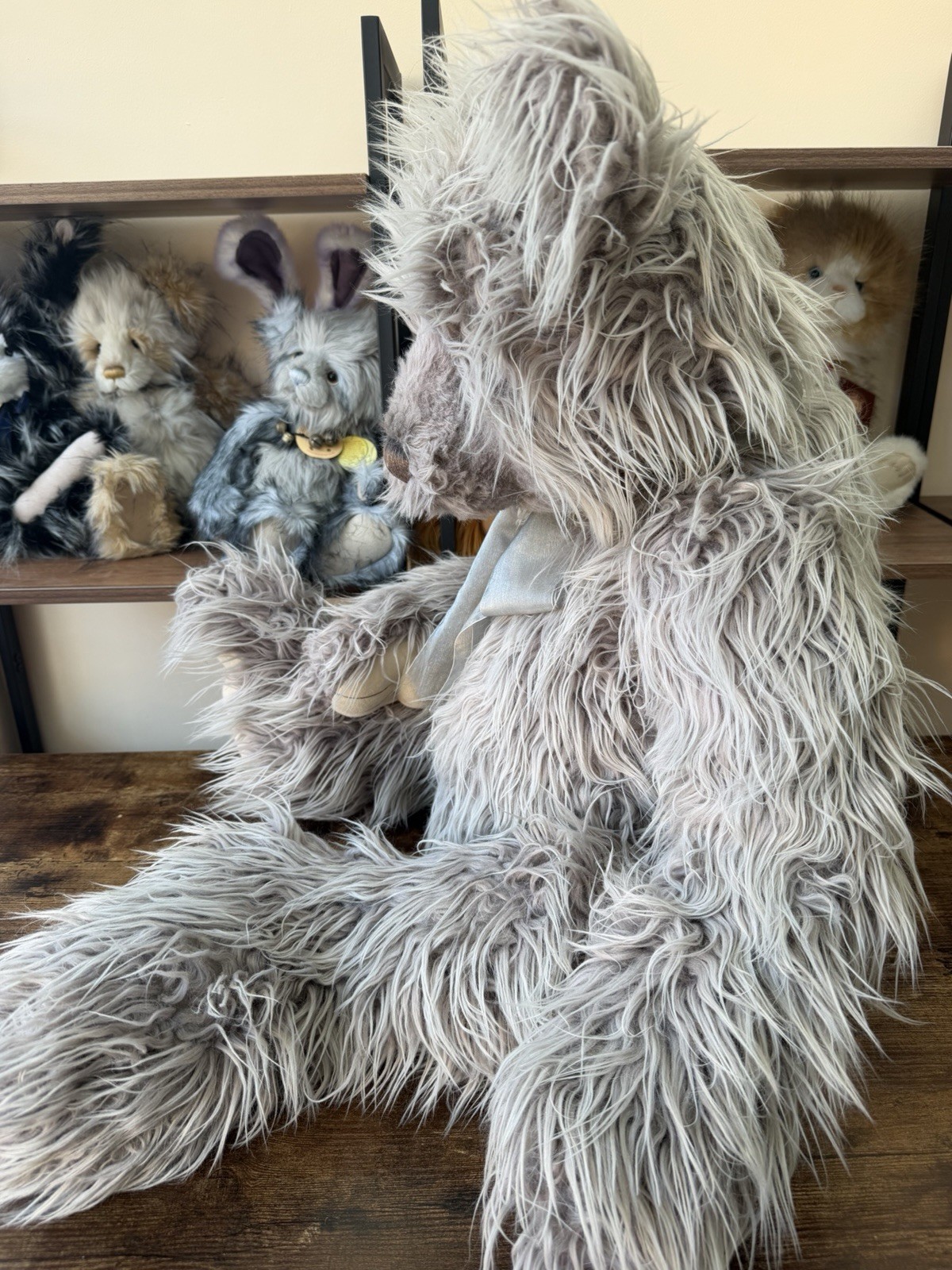 Large Charlie Bears Chumley Teddy Bear 88cm Plush With Tags - Image 9