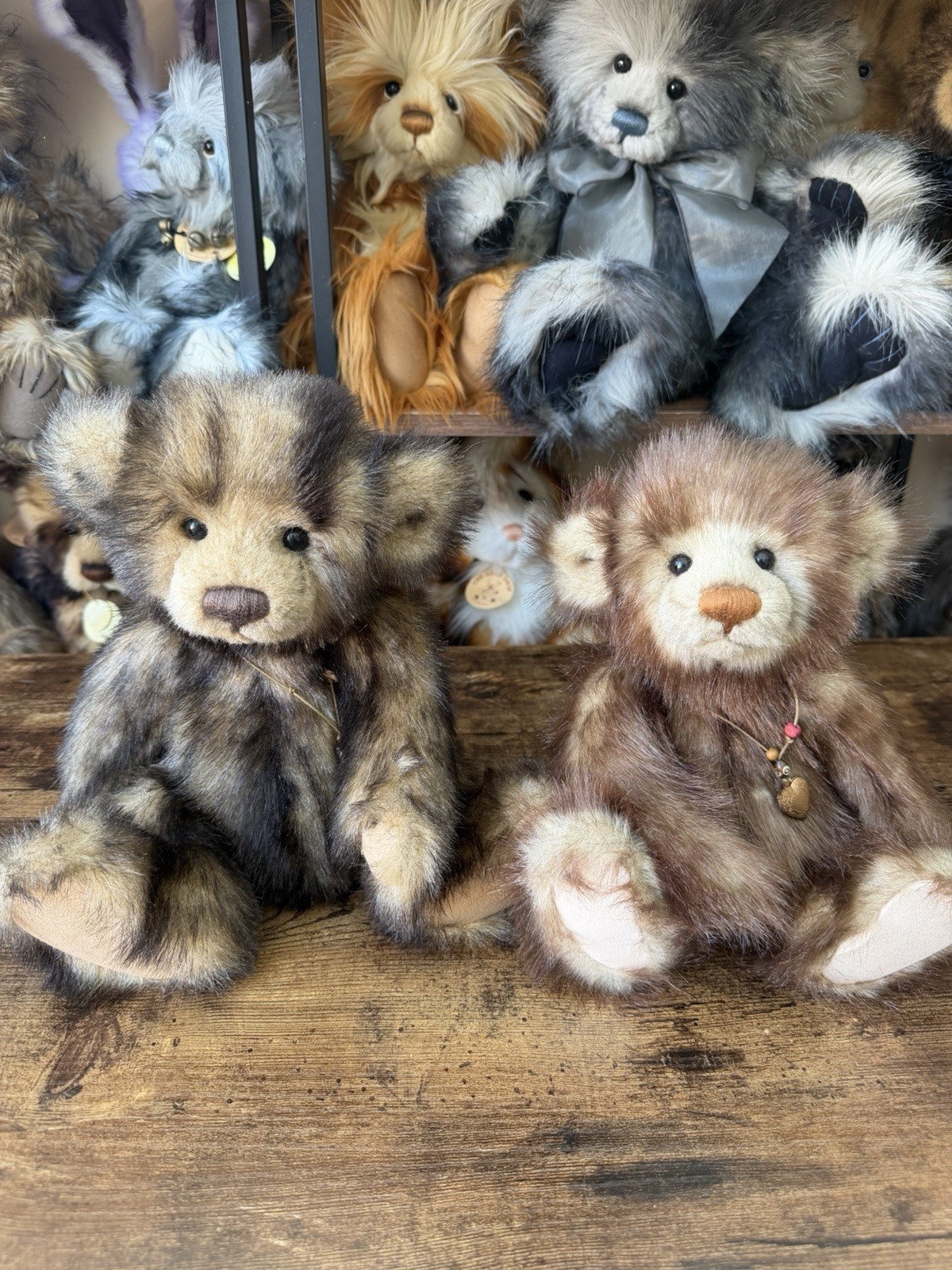 Charlie Bears Rhubarb and Crumble Bears