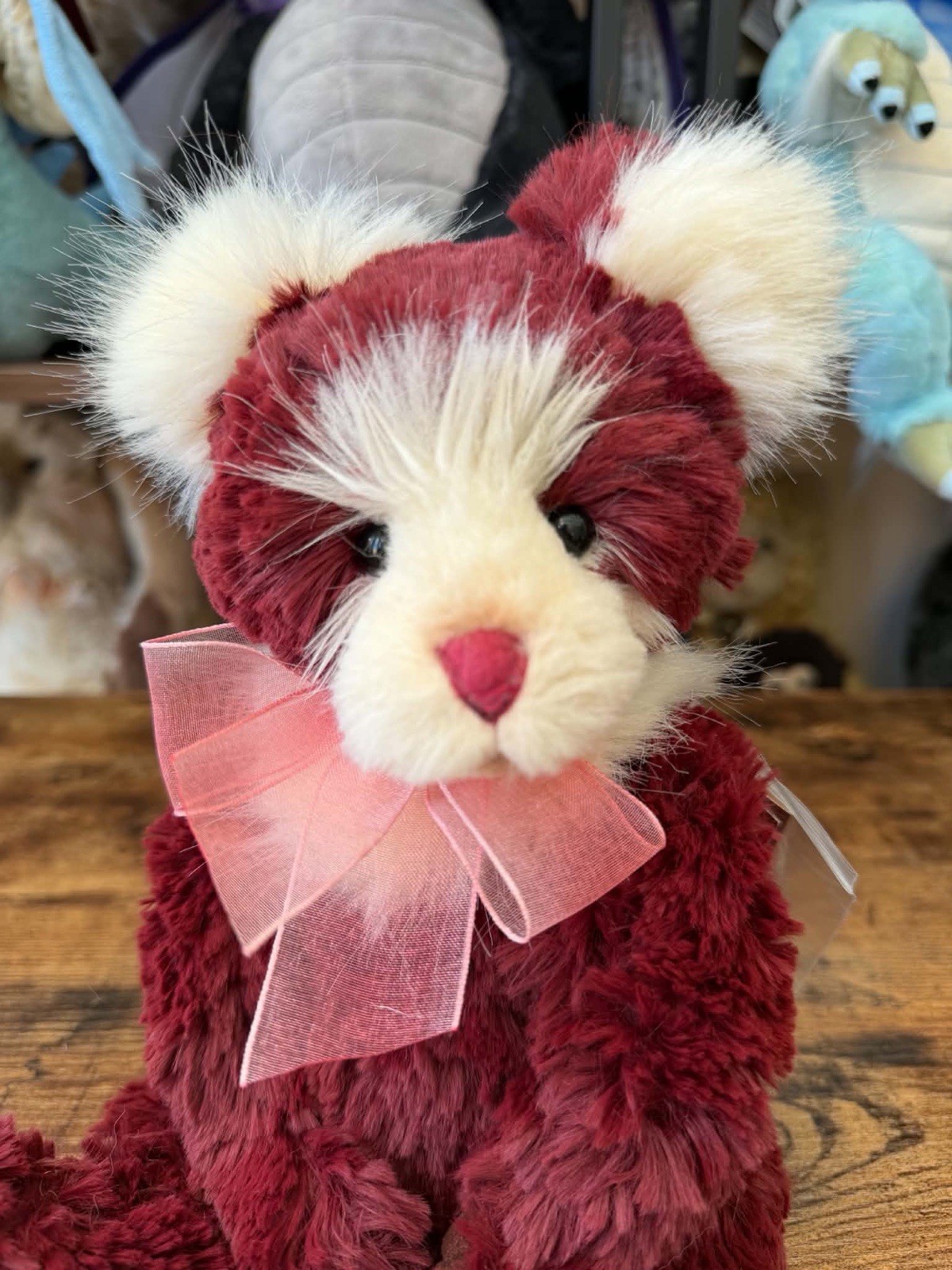 Berry Bear Charlie Bears QVC 30cm Secret collection Teddy Bear Plush - Image 4