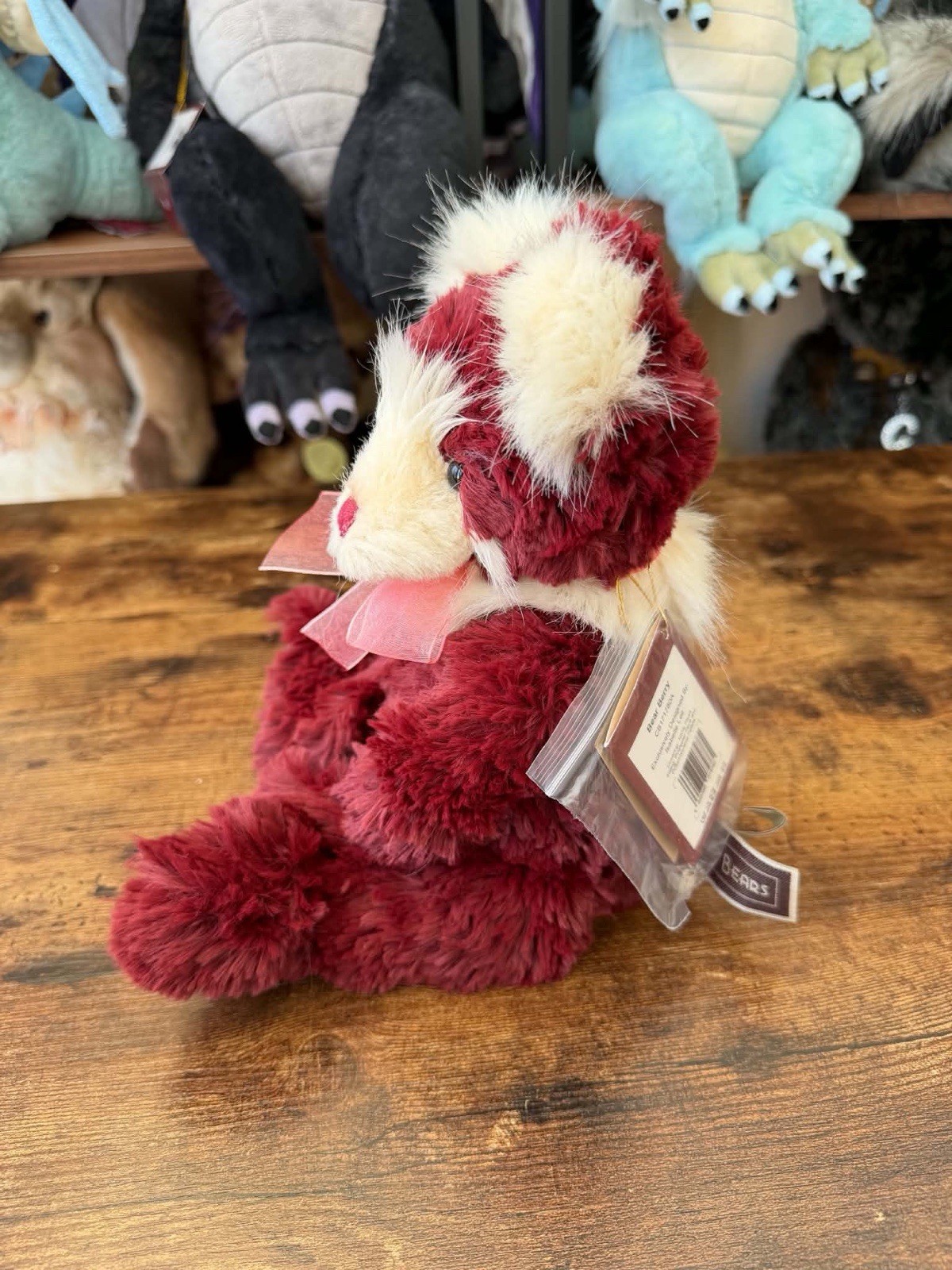 Berry Bear Charlie Bears QVC 30cm Secret collection Teddy Bear Plush - Image 5