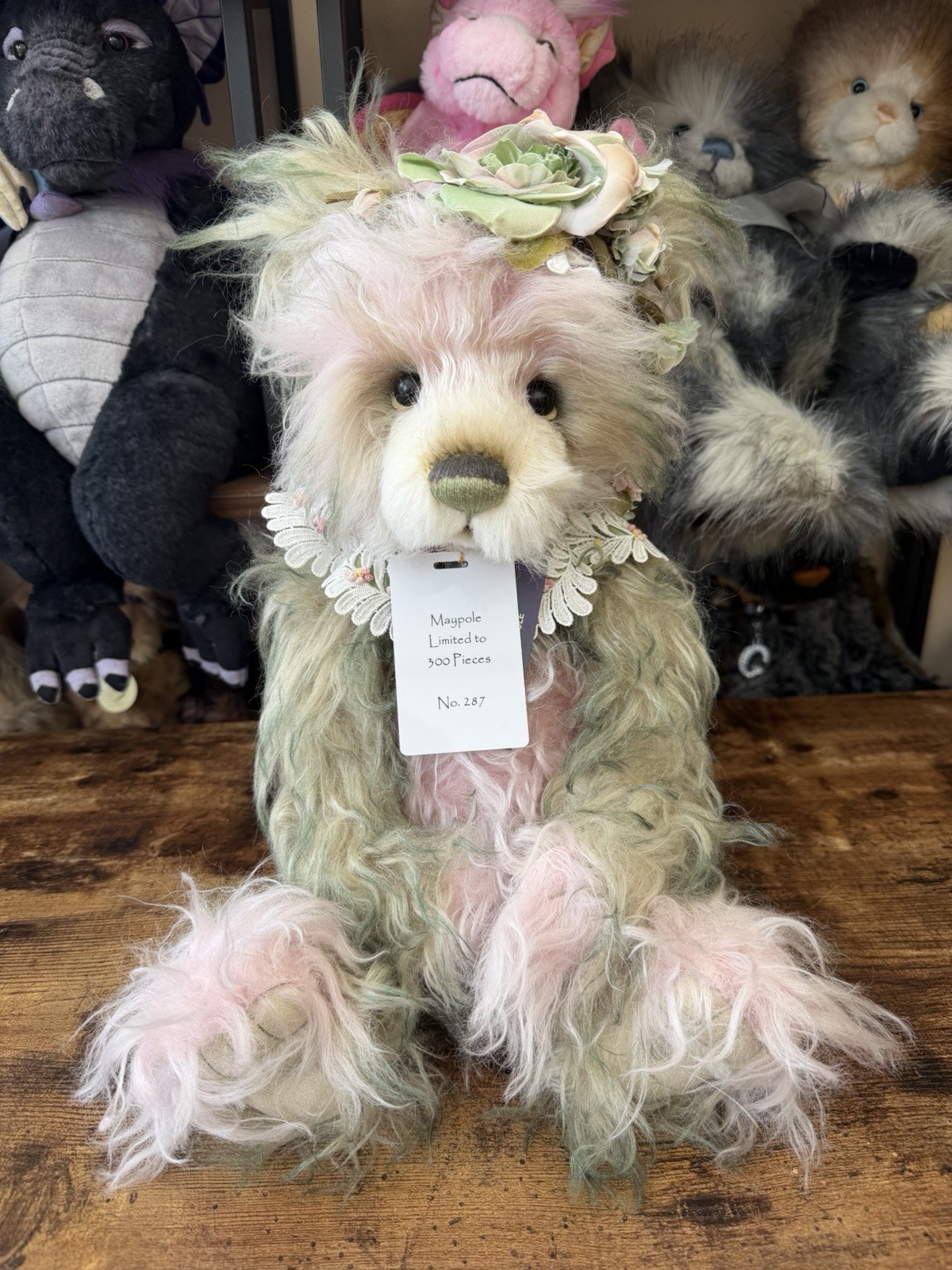 Charlie Bears Isabelle Lee Maypole Ltd 300 Extremely Rare Retired Mint Condition