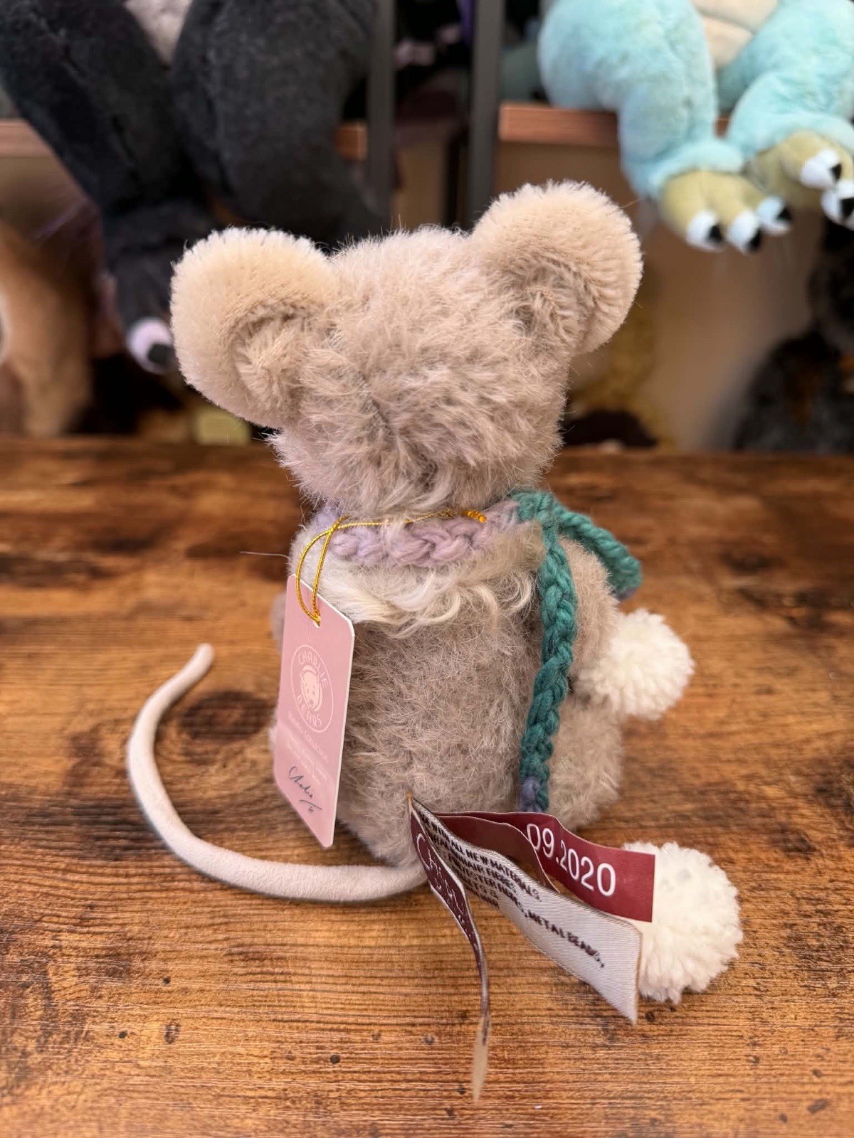 Charlie Bear Marley Mouse - Image 7