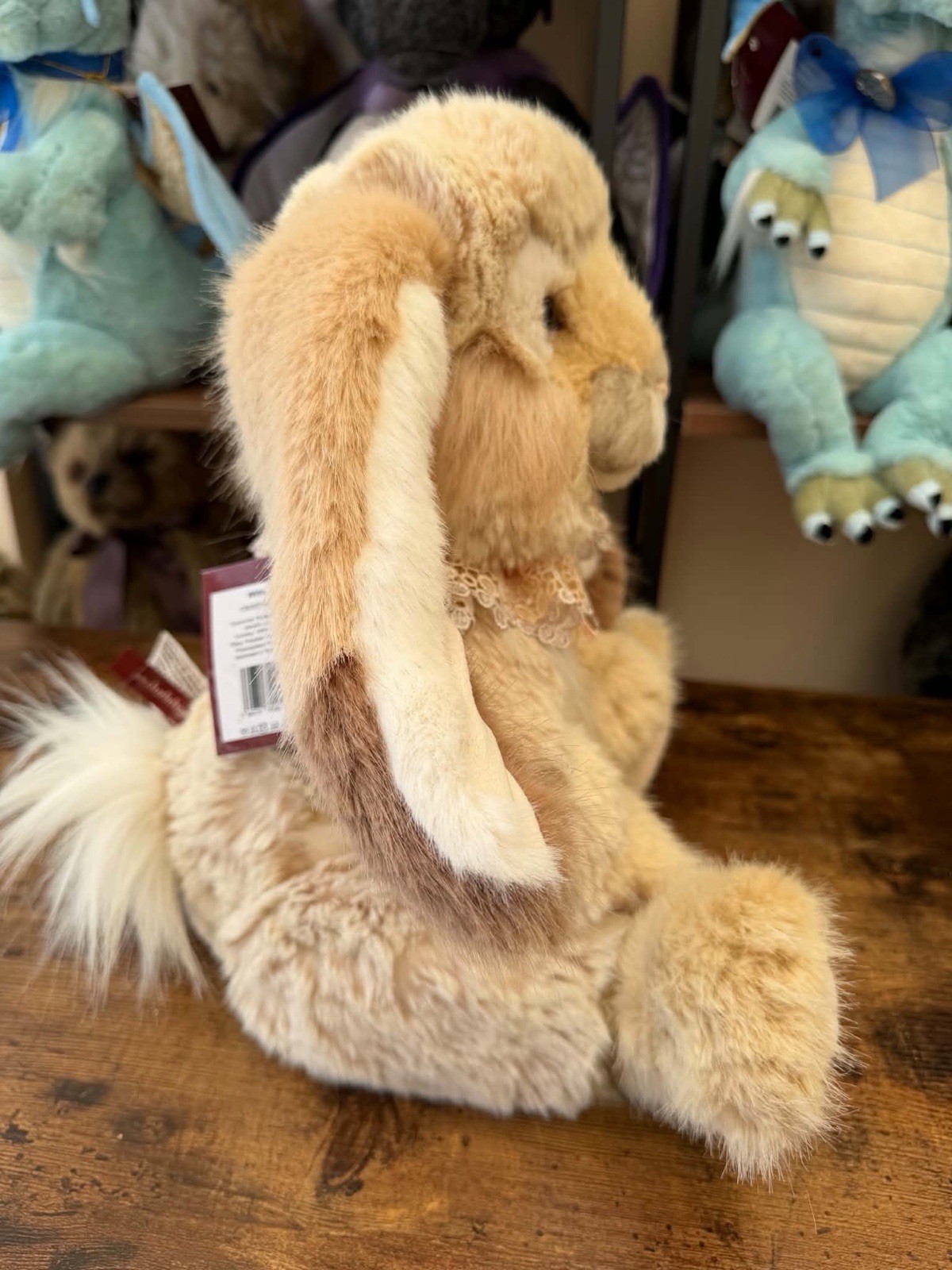 Retired Charlie bear WIlla Rabbit 46cm 2020 collection Isabelle Lee only 900 - Image 6
