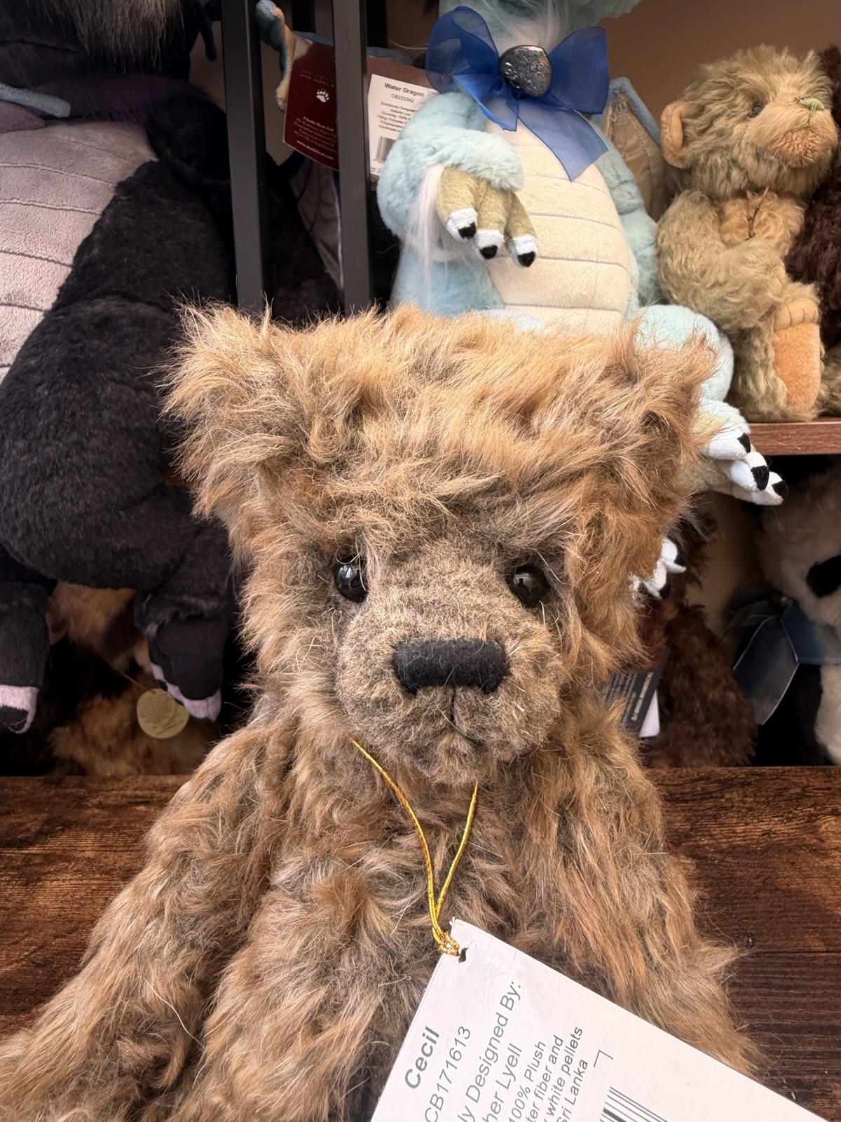 Charlie Bears Cecil - Plush Teddy Bear - 32cm - Designed By Heather Lyell - Image 2