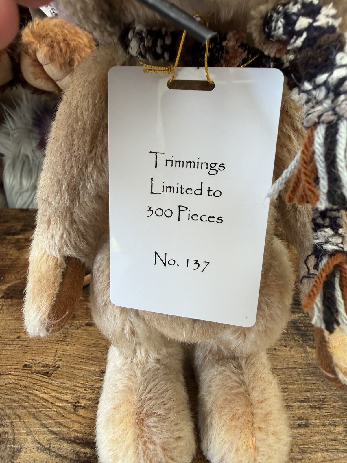 Charlie Bears Trimmings a Mohair Mouse by Isabelle Lee - Image 5