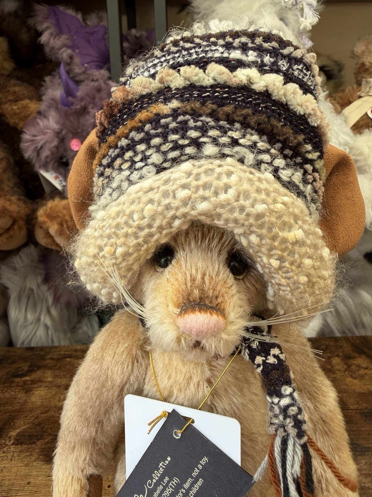 Charlie Bears Trimmings a Mohair Mouse by Isabelle Lee - Image 9