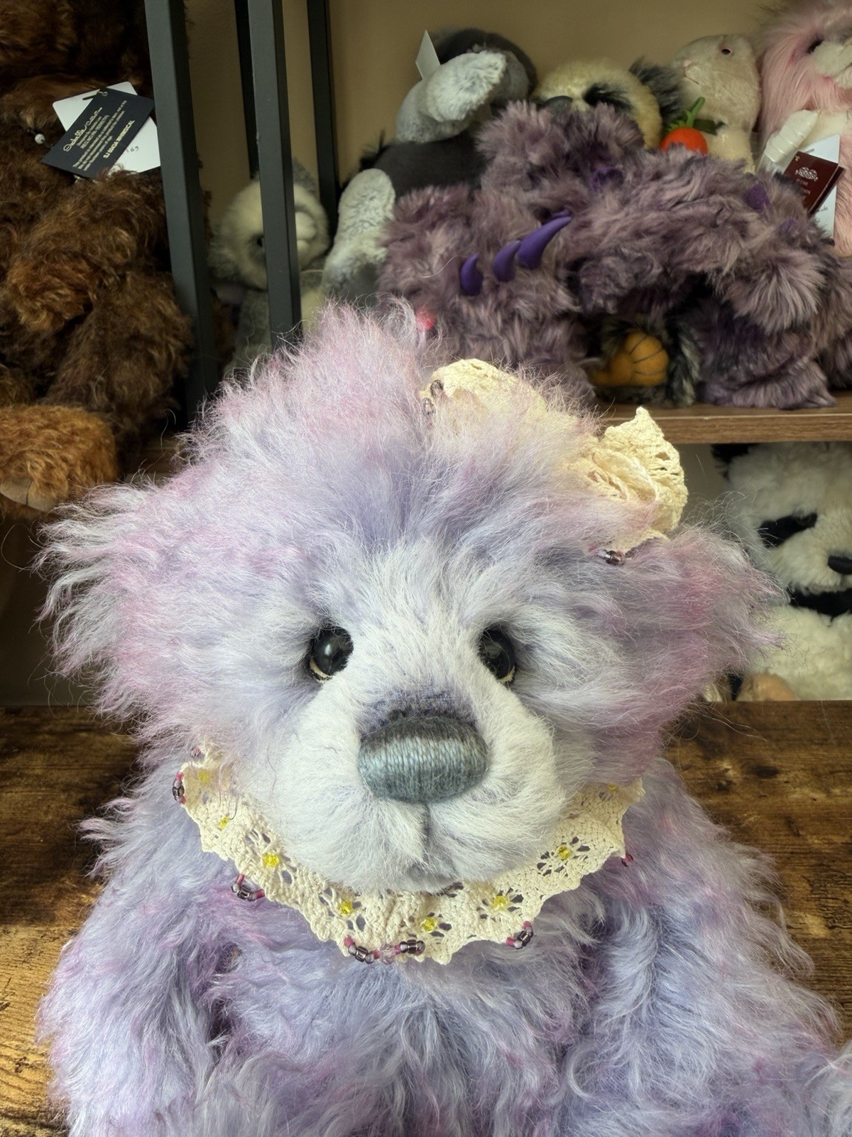 Charlie Mohair Year Bear 2024 - Isabelle Collection - CBM246423C - Image 2