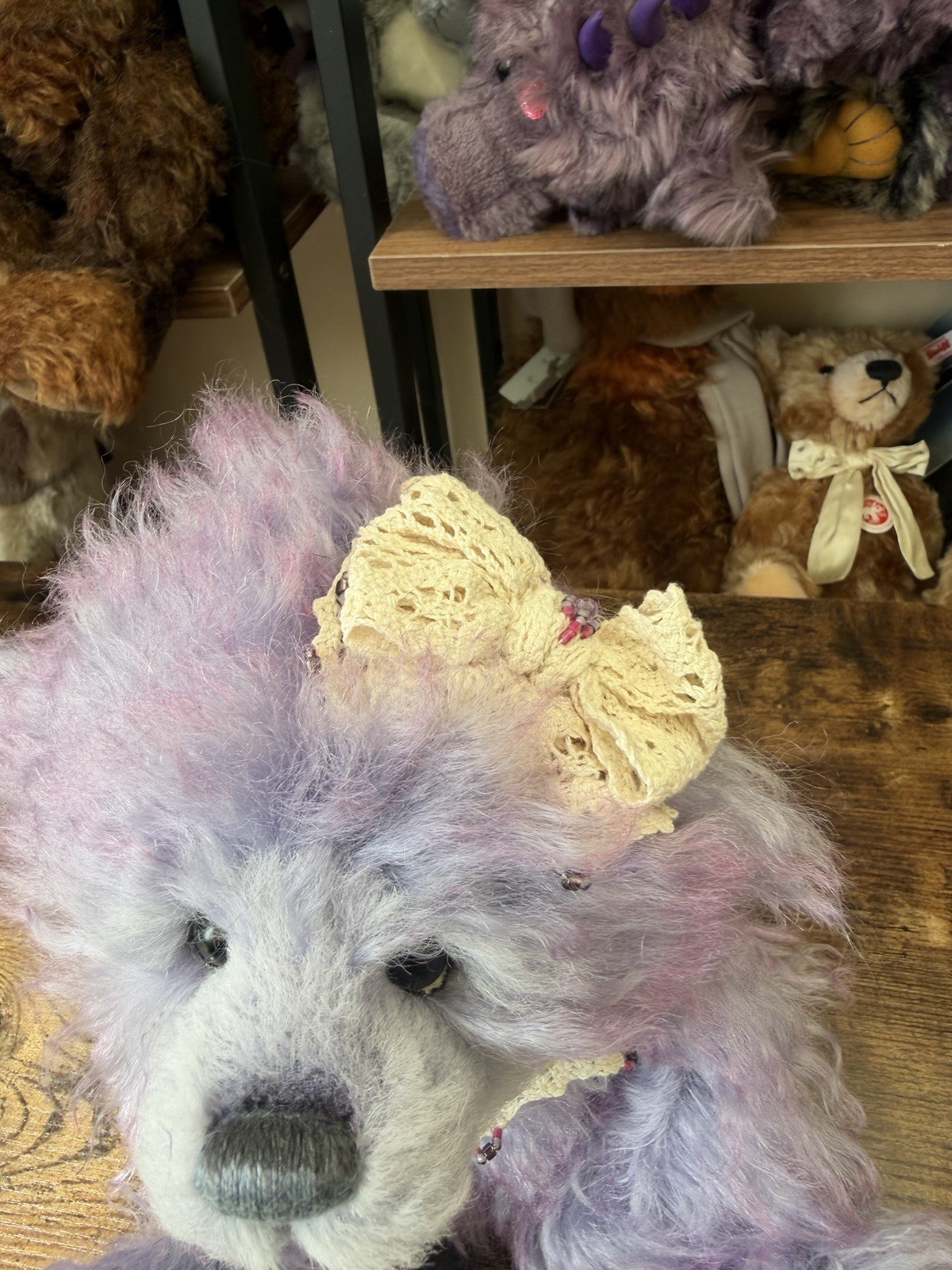 Charlie Mohair Year Bear 2024 - Isabelle Collection - CBM246423C - Image 3