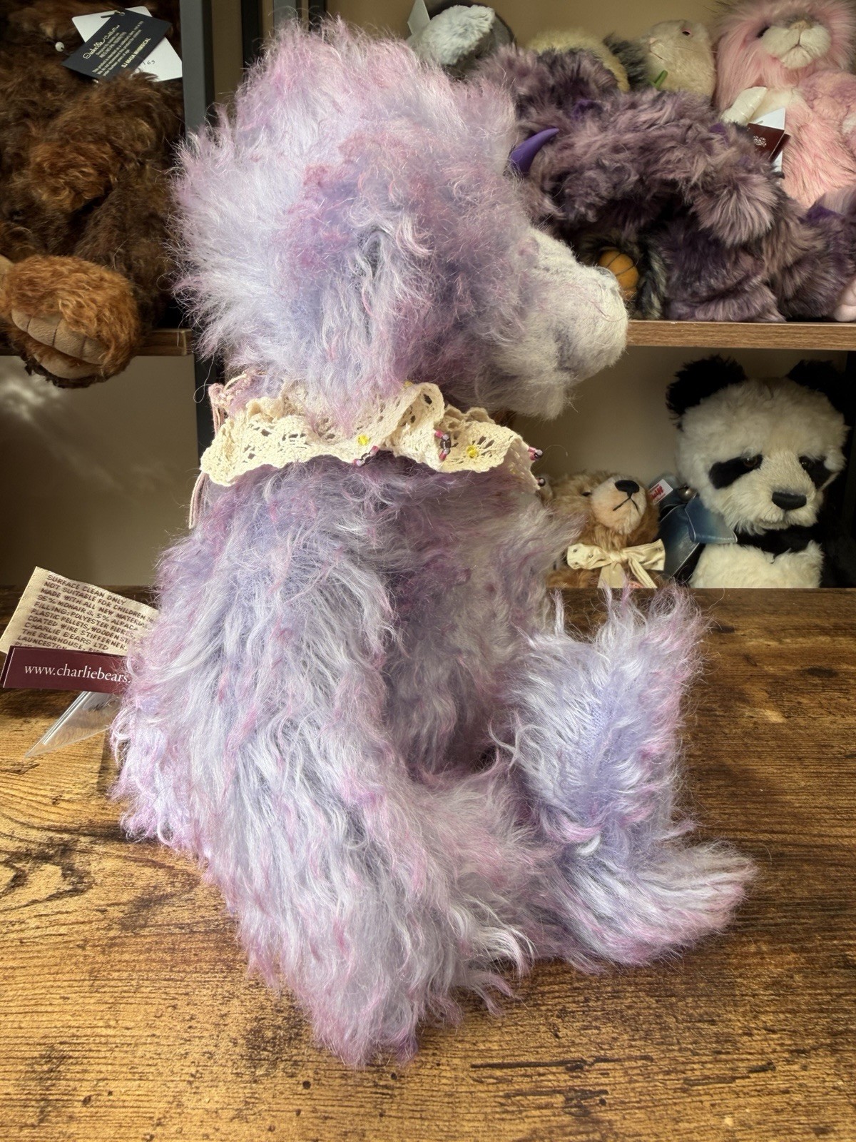 Charlie Mohair Year Bear 2024 - Isabelle Collection - CBM246423C - Image 6