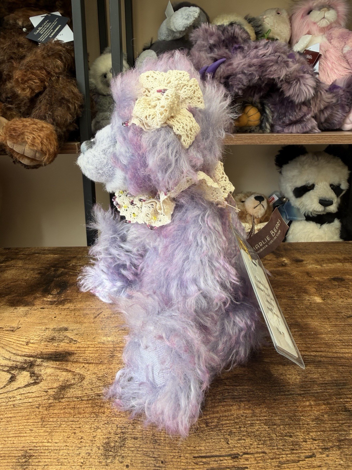 Charlie Mohair Year Bear 2024 - Isabelle Collection - CBM246423C - Image 10