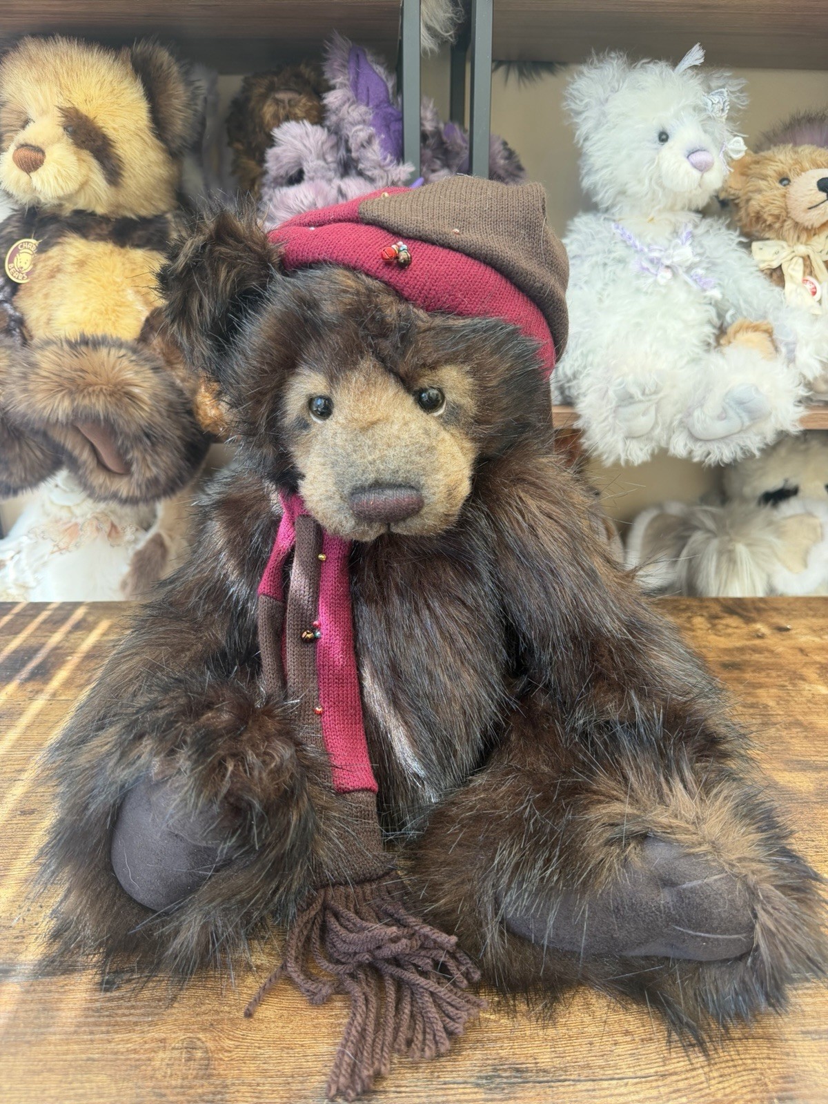 Charlie Bears: An ORIGINAL BEAUTIFUL HOGMANAY BEAR