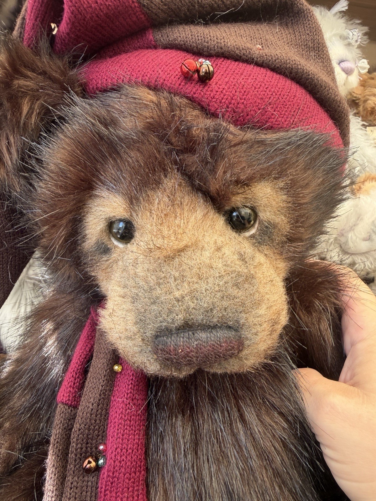 Charlie Bears: An ORIGINAL BEAUTIFUL HOGMANAY BEAR - Image 4