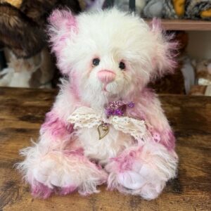 Charlie Bears CURIE,PINK,TAGS,LTD ED/RTD,2022,MOHAIR,ISABELLE LEE,11" TALL
