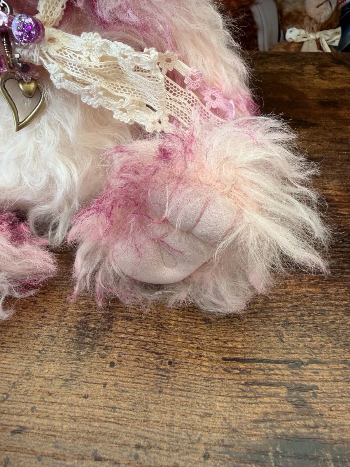 Charlie Bears CURIE,PINK,TAGS,LTD ED/RTD,2022,MOHAIR,ISABELLE LEE,11" TALL - Image 6