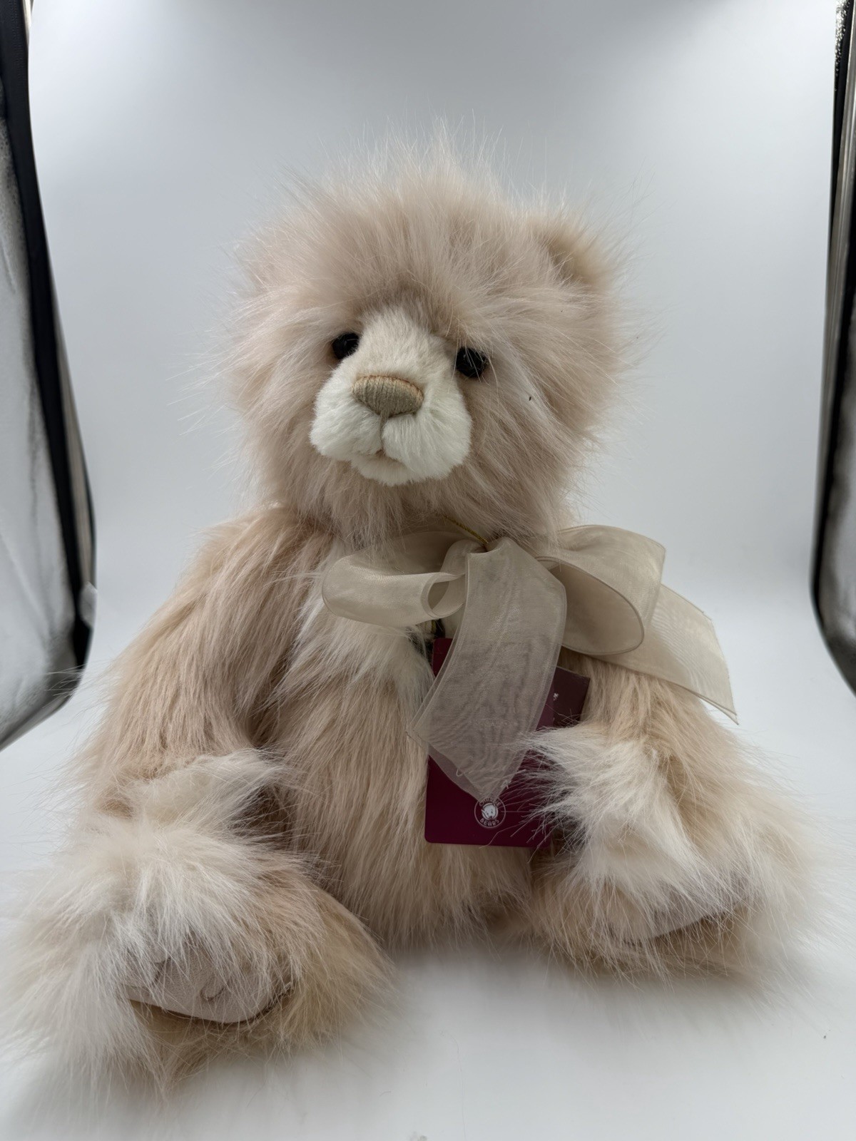 Charlie Bears Plush Teddy Bear - Donna - Plumo Collection - With Swing Labels