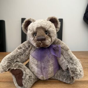 Charlie Bears Plush Sid Grey Bear CB094103A 2009 13 Inches with Tags