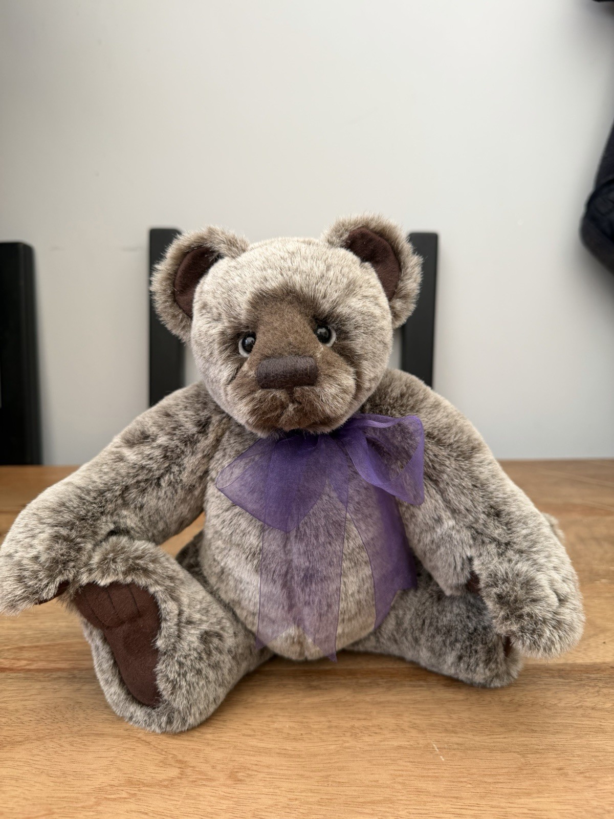 Charlie Bears Plush Sid Grey Bear CB094103A 2009 13 Inches with Tags