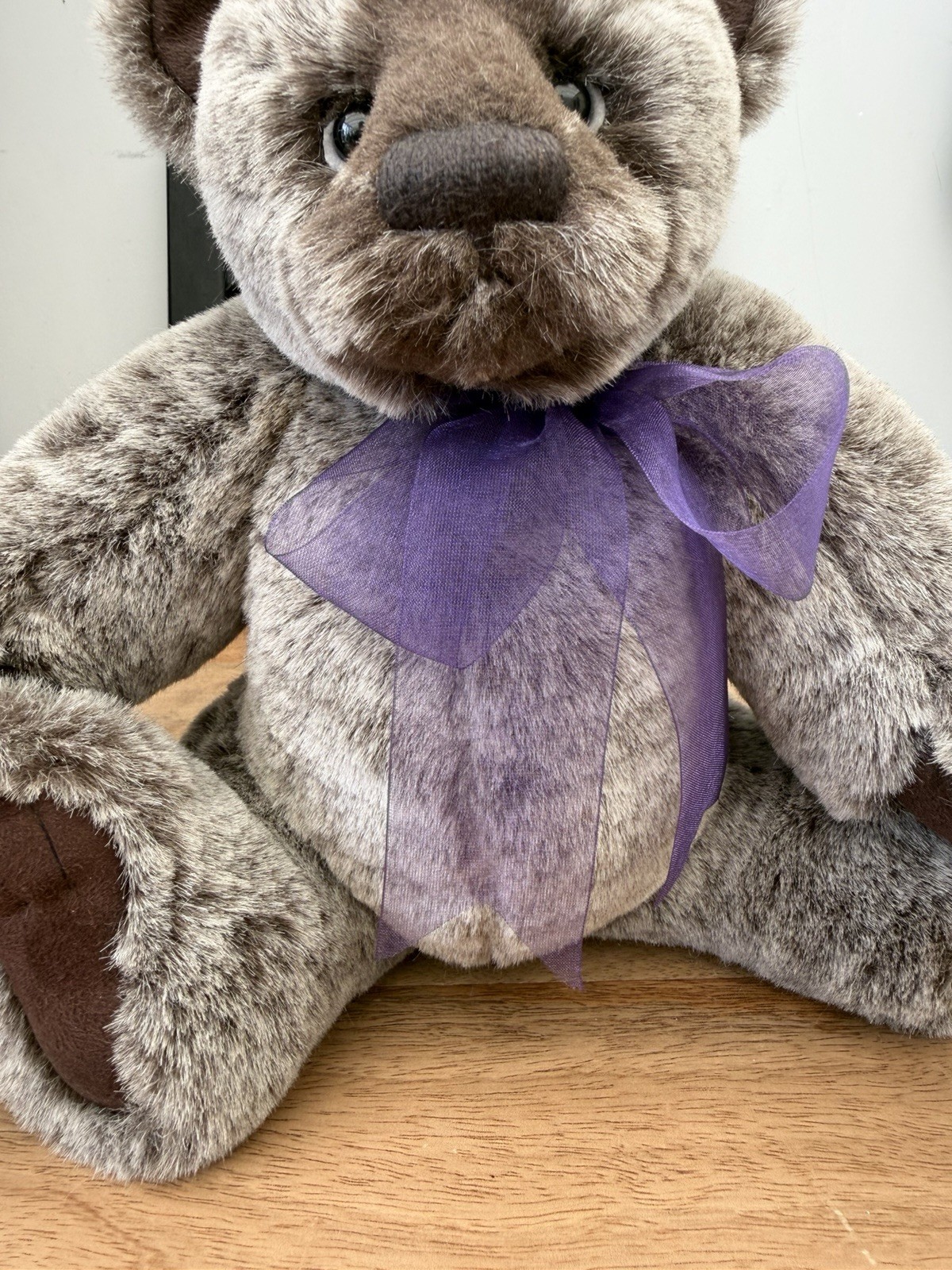 Charlie Bears Plush Sid Grey Bear CB094103A 2009 13 Inches with Tags - Image 4