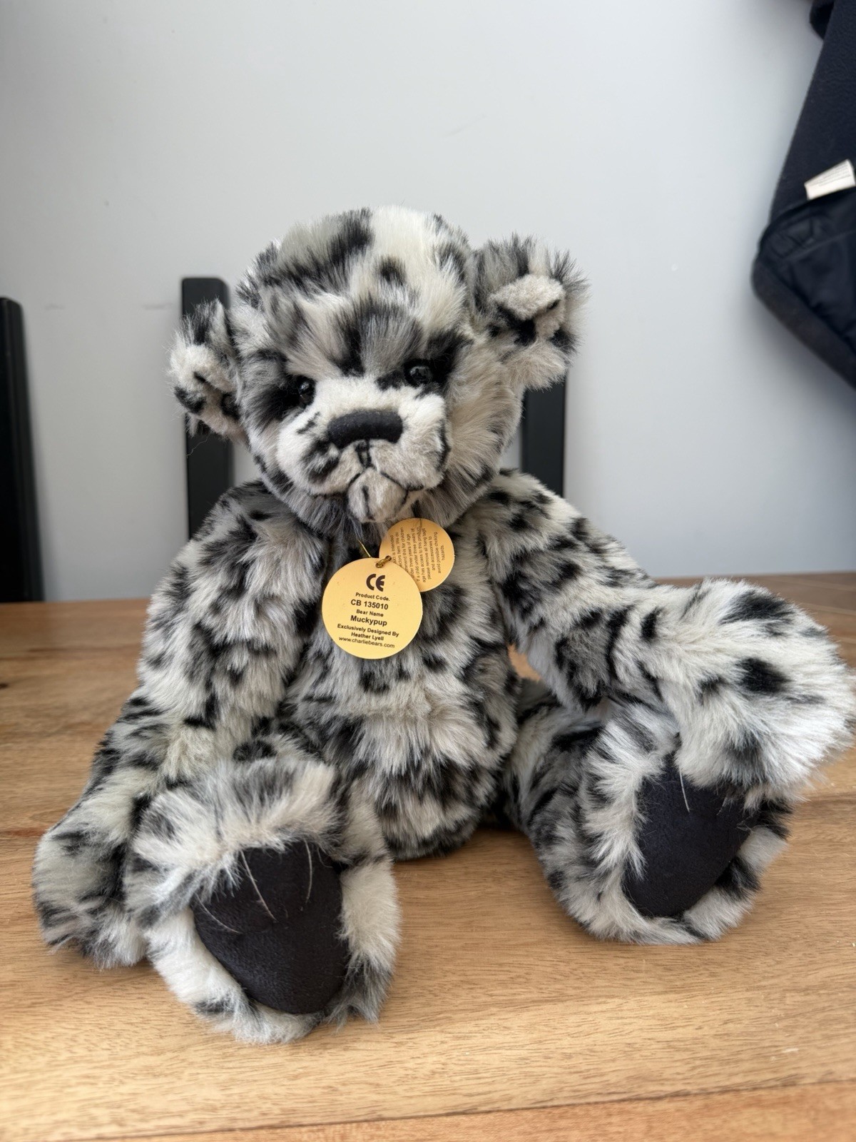 Charlie Bears Muckypup Retired Bear 2013 Plush Collection With Tag