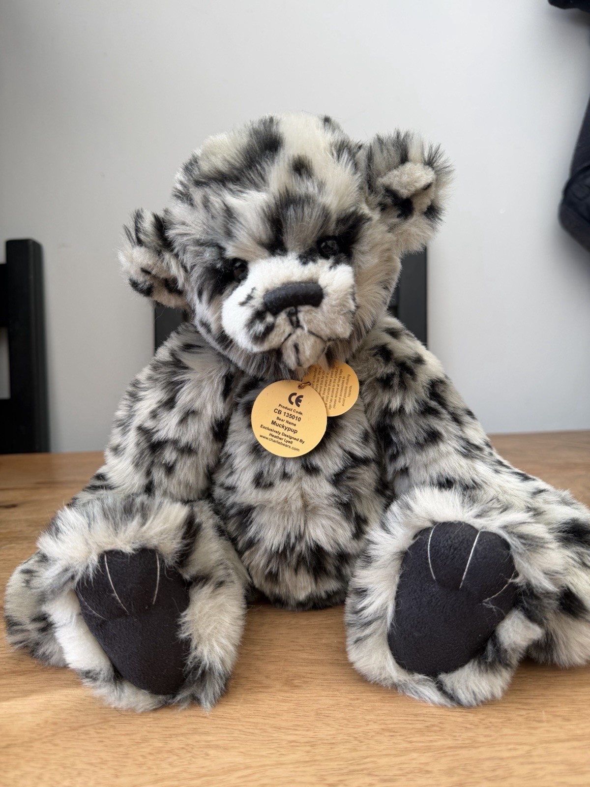 Charlie Bears Muckypup Retired Bear 2013 Plush Collection With Tag - Image 8