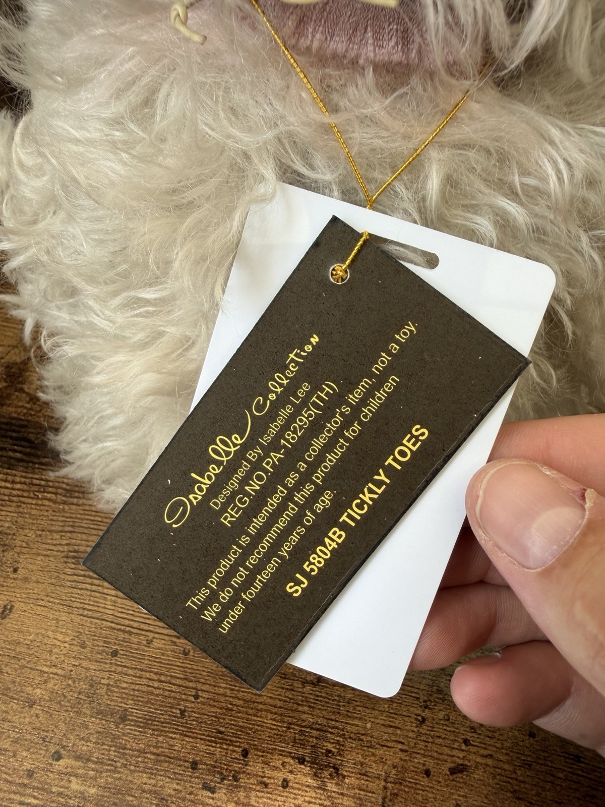 Charlie Bears Isabelle Tickly Toes Gorgeous Immaculate Ltd Edition With Tags 🌹 - Image 8