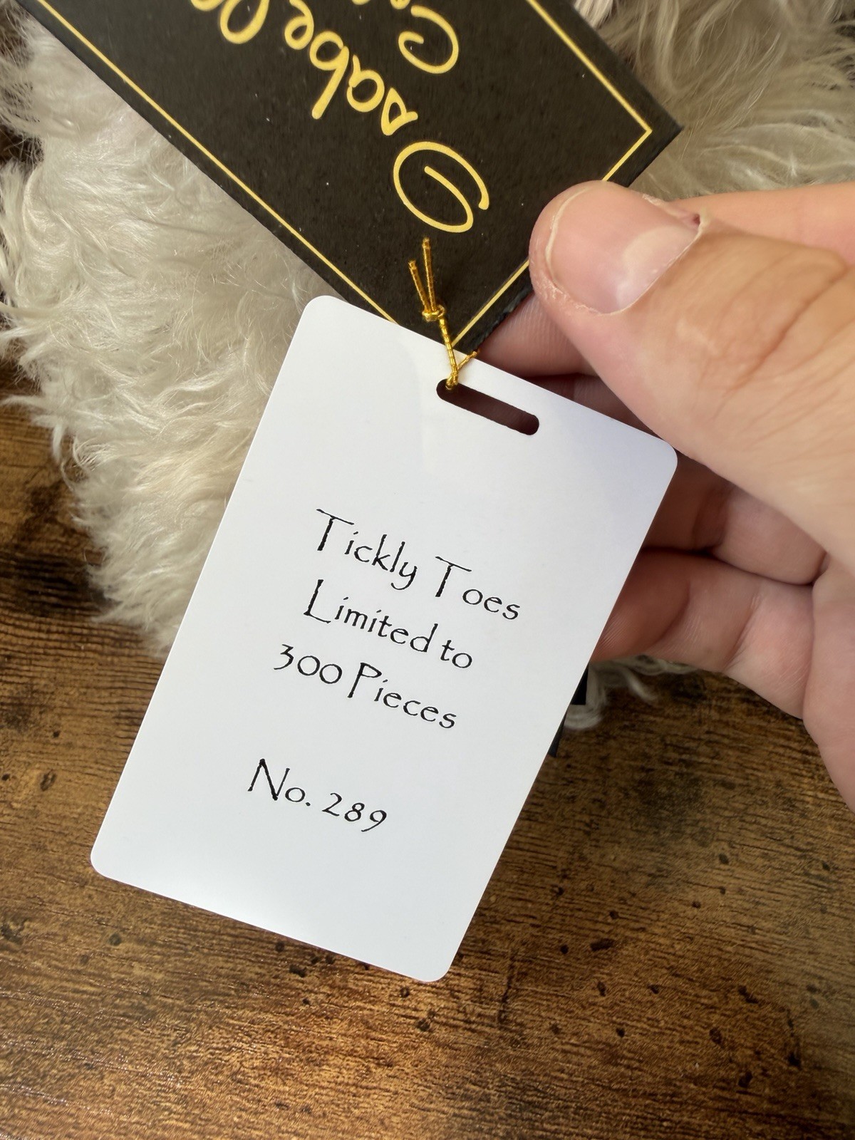 Charlie Bears Isabelle Tickly Toes Gorgeous Immaculate Ltd Edition With Tags 🌹 - Image 9