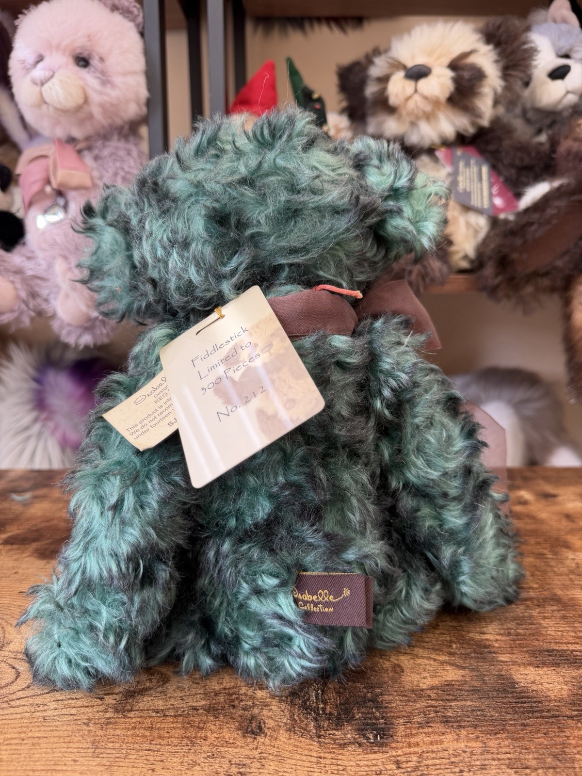 Charlie Bears Fiddlestick rare last one made number 212 of 300 with tags - Image 4