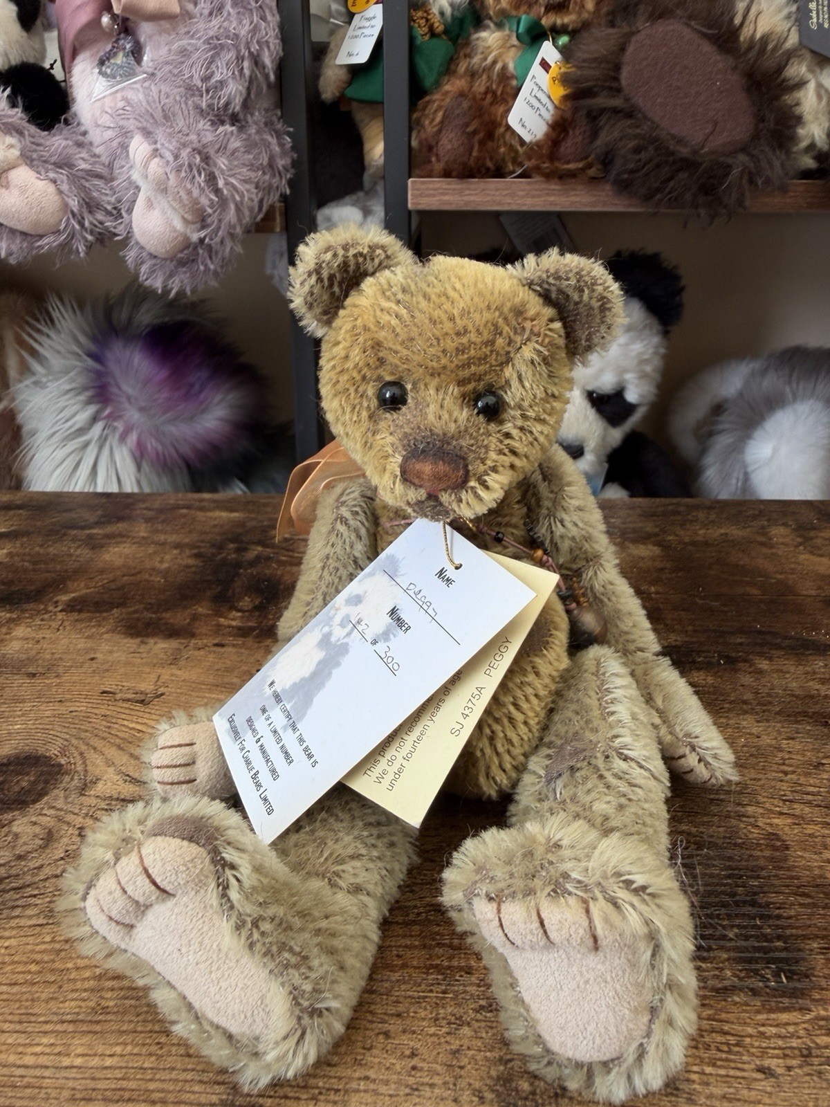 Charlie Bears Isabelle Collection Peggy - Limited Edition of 300
