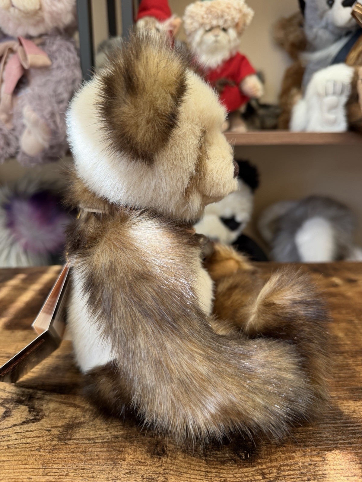 Charlie Bear - Anniversary Bear Mia - Small Brown/White Bear - CB151560 - Image 3