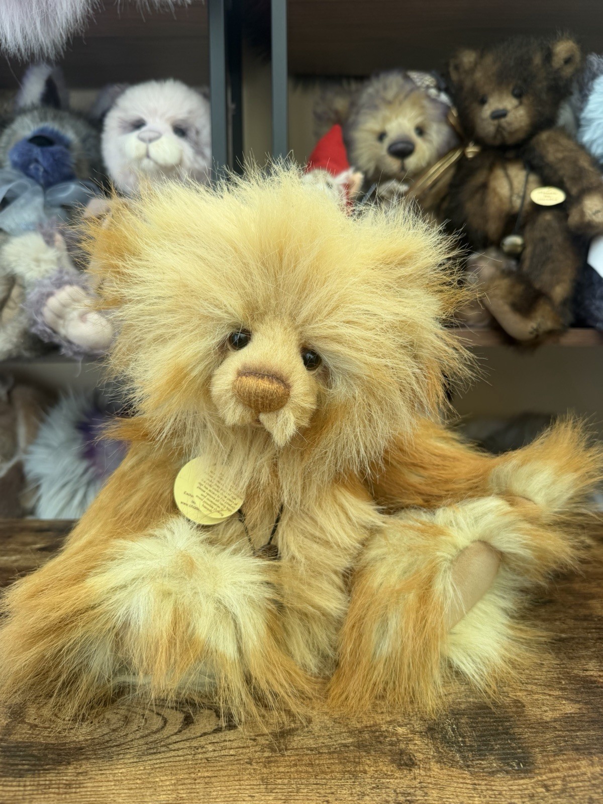 Charlie Bears Goldust - Retired And With Tag’s Designed By Isabella Lee