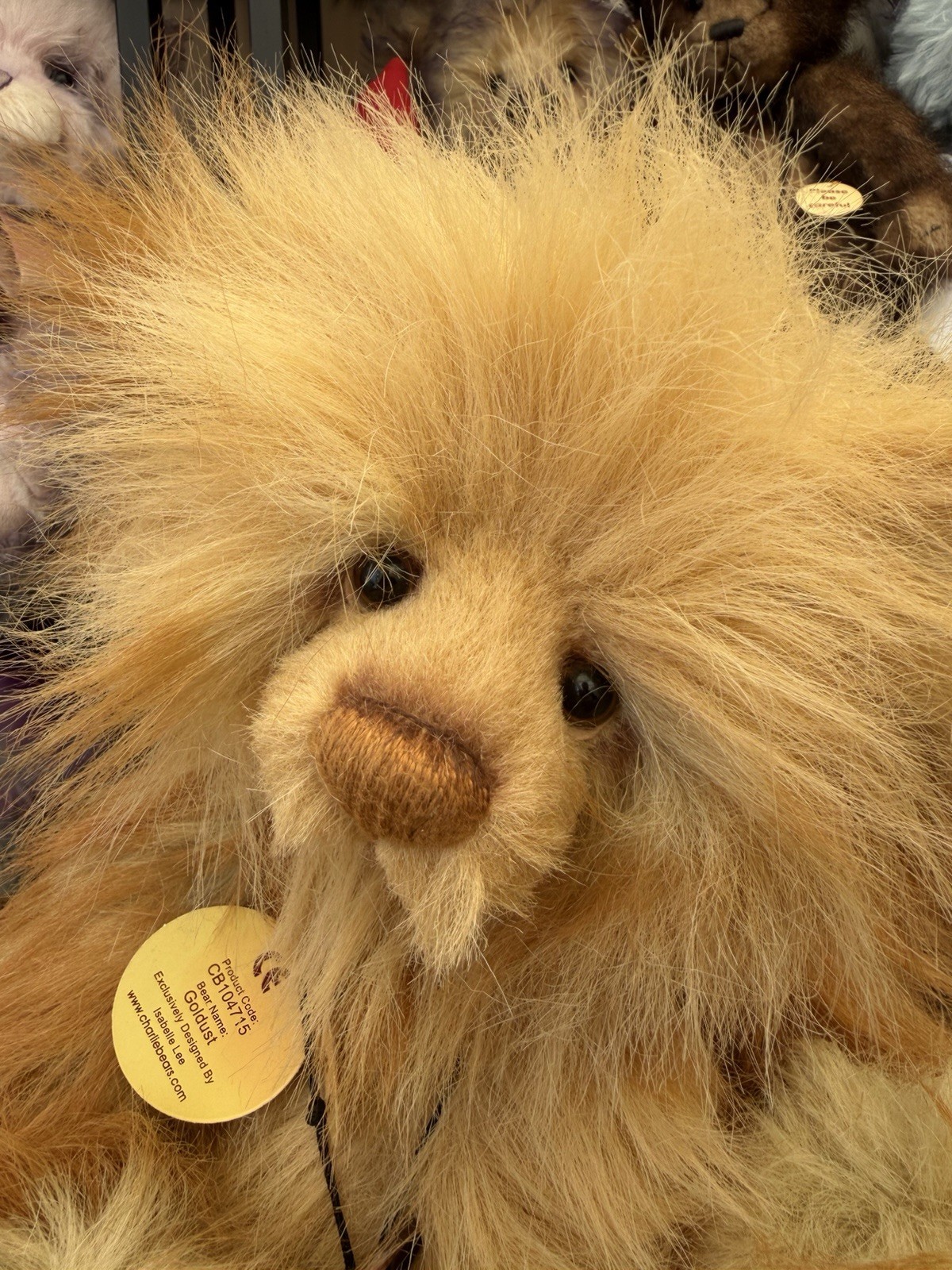 Charlie Bears Goldust - Retired And With Tag’s Designed By Isabella Lee - Image 7
