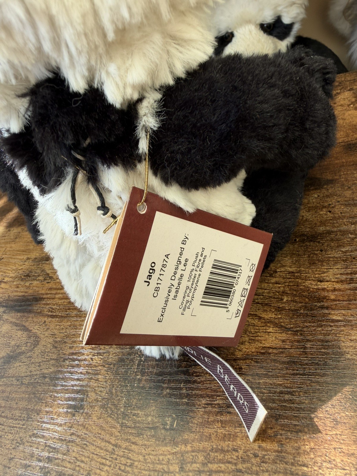 Retired Charlie bear Jago 28cm 2017 collection excellent condition with tags - Image 2