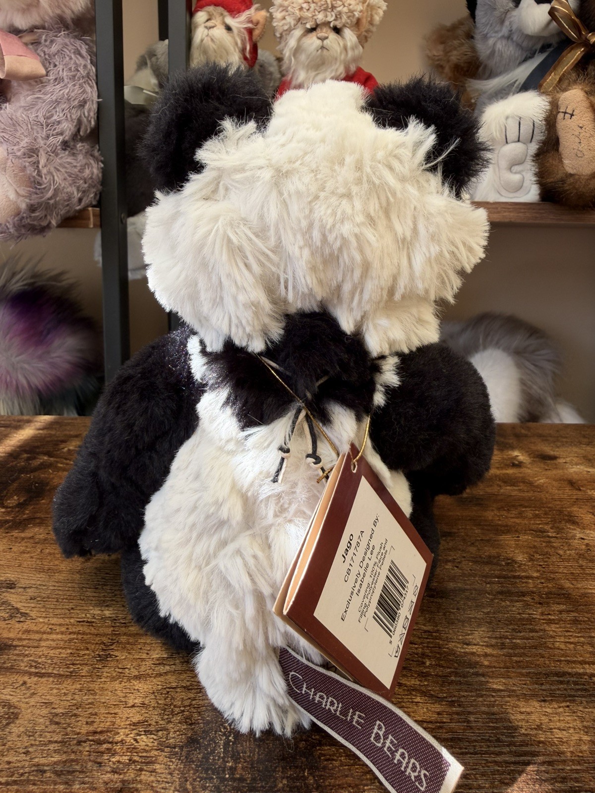 Retired Charlie bear Jago 28cm 2017 collection excellent condition with tags - Image 4