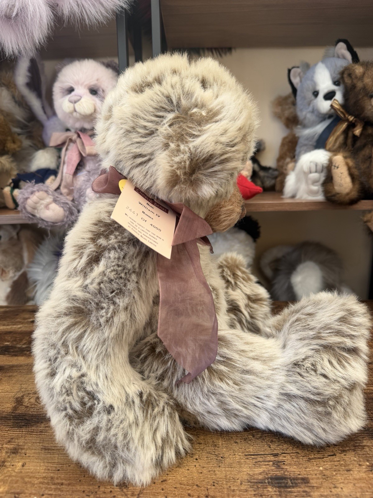 Charlie Bear William IV Limited Edition WITH TAGS Excellent Condition - Image 5