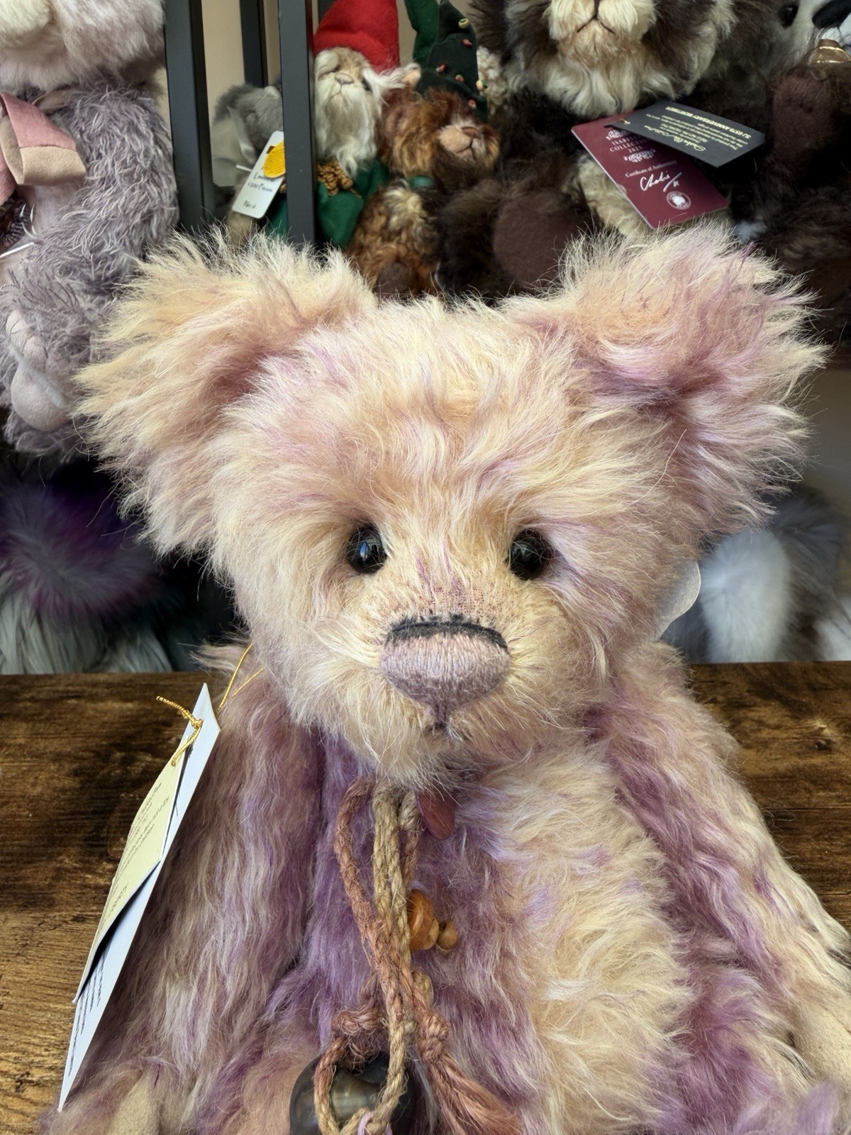 CHARLIE BEARS ISABELLE COLLECTION SJ4565 LIBERTY USED WITH ORIGINAL TAGS & BAG - Image 2