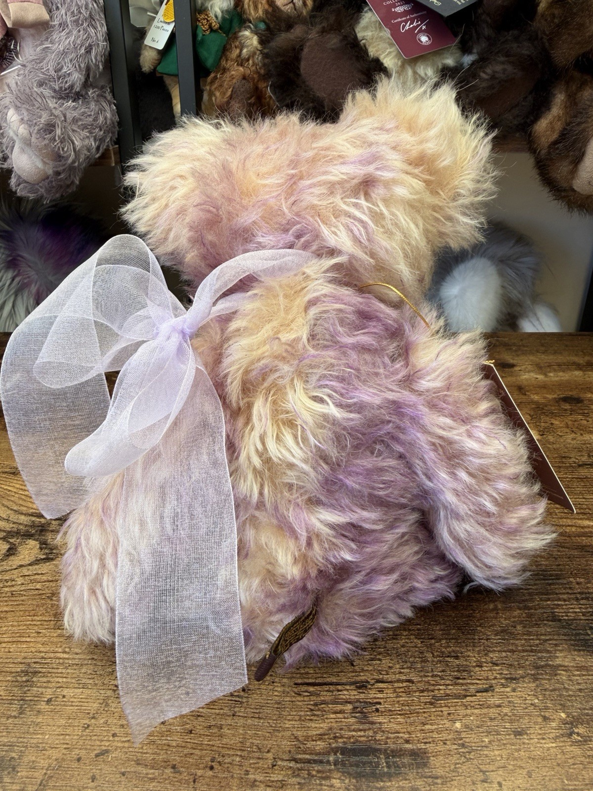 CHARLIE BEARS ISABELLE COLLECTION SJ4565 LIBERTY USED WITH ORIGINAL TAGS & BAG - Image 8