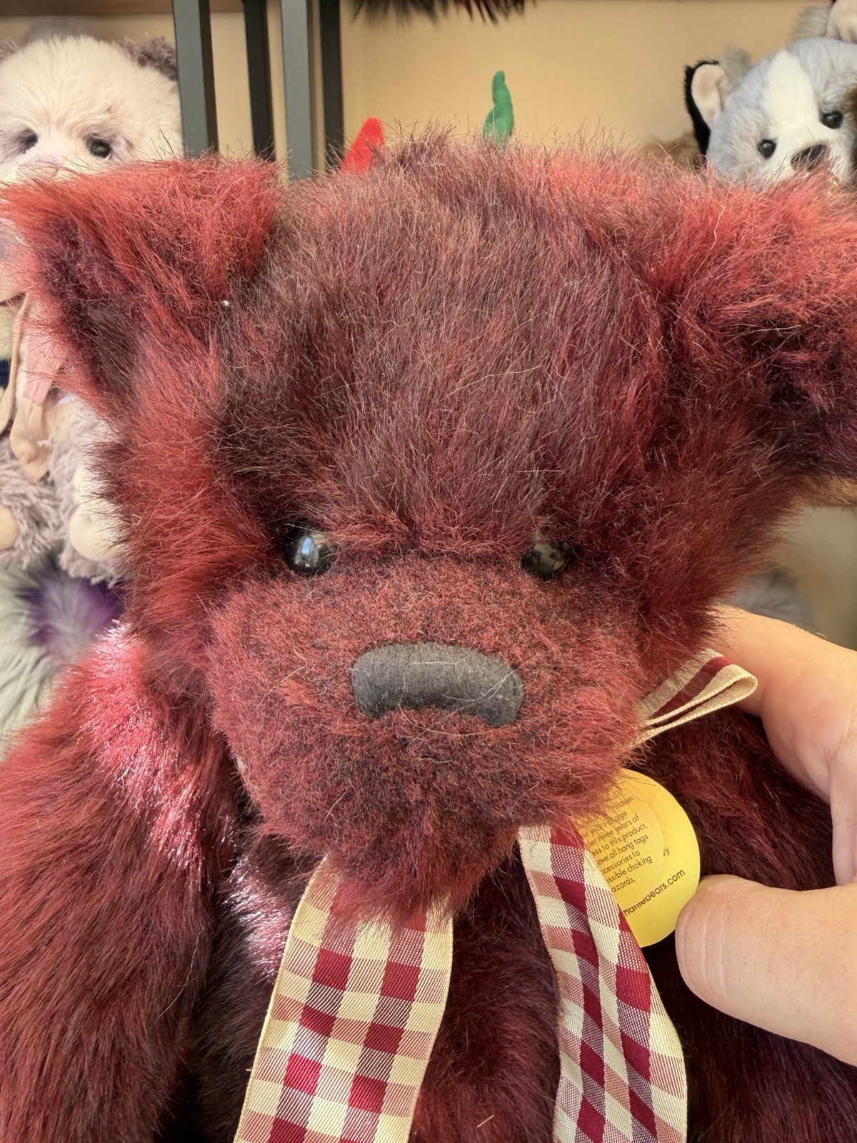 Charlie Bears, Rufus, Design Heather Lyell, CB121003A, 43cm - Image 7