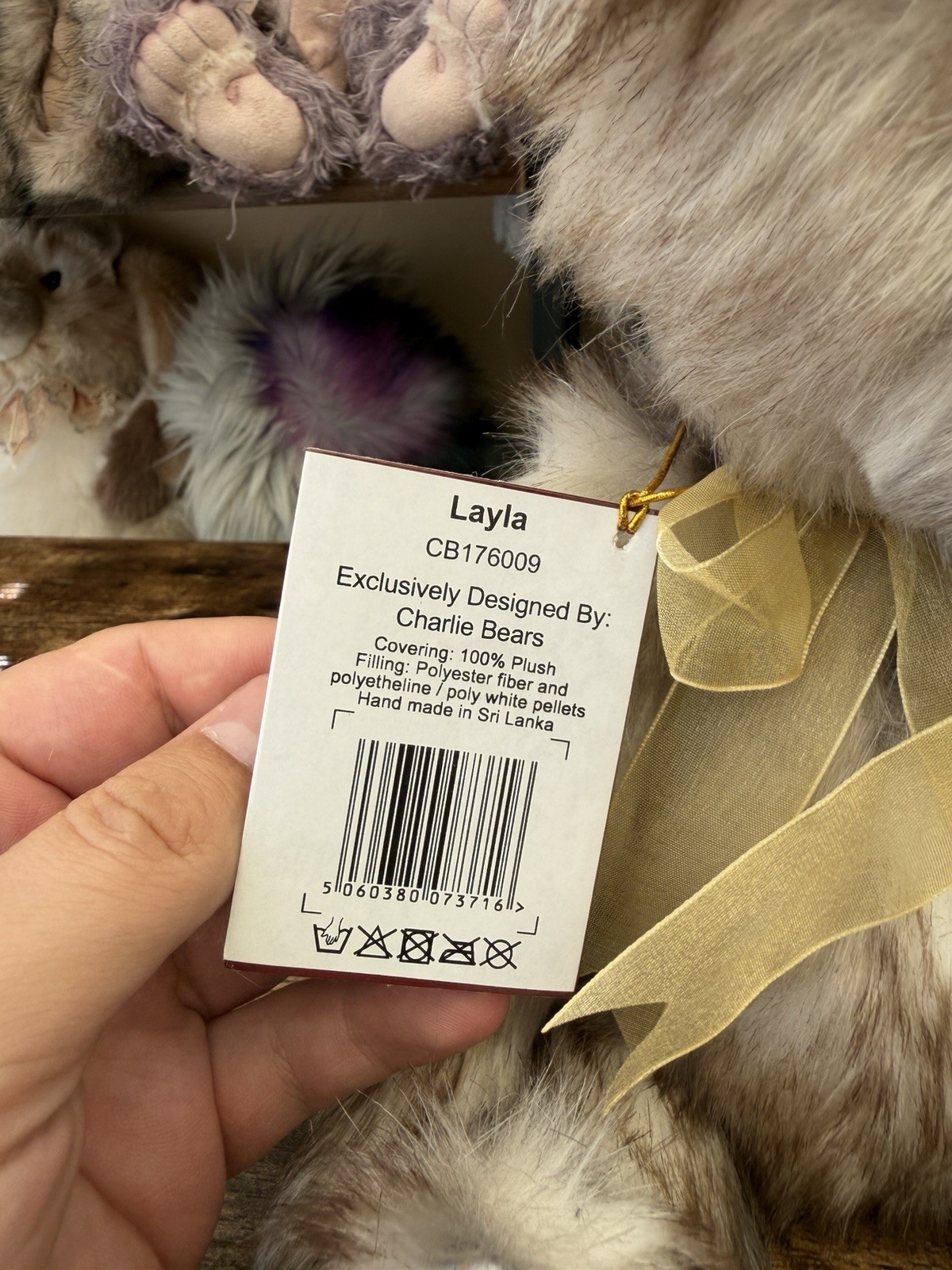 Gorgeous Charlie Bears Layla! With tags! - Image 3
