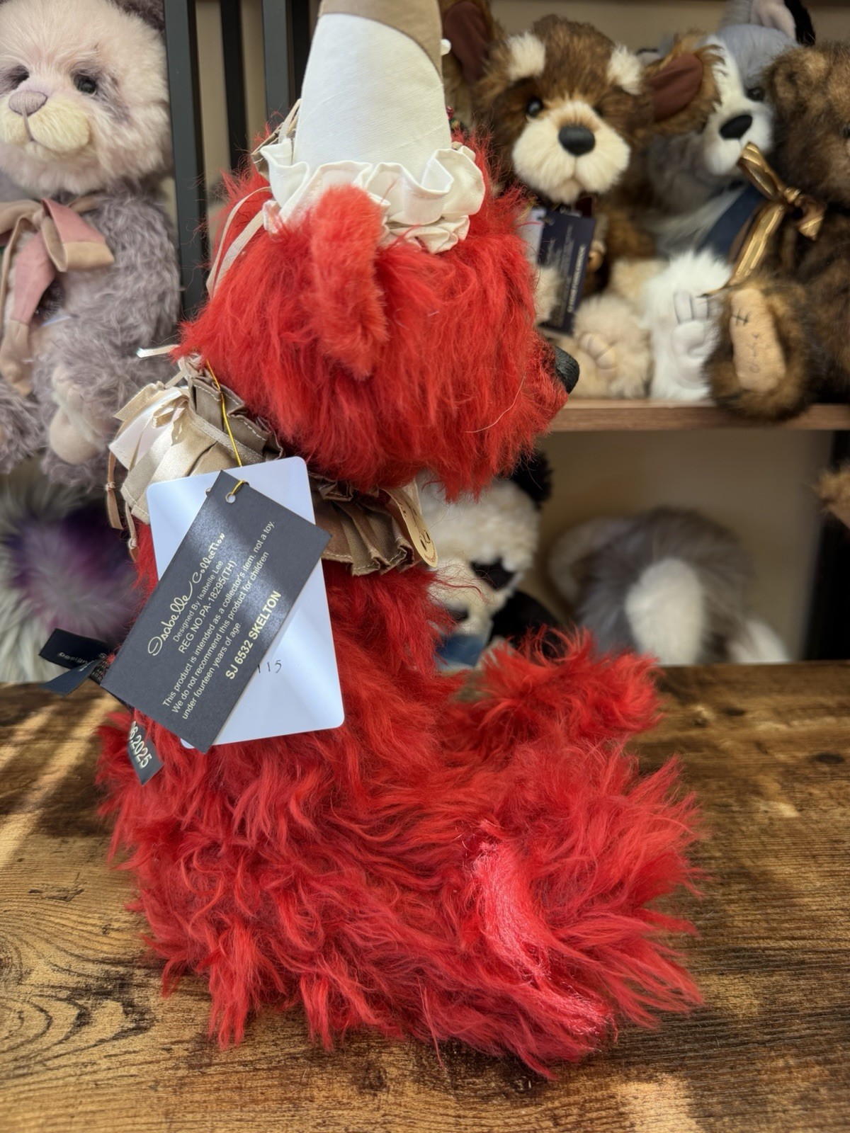 Charlie Bears Skelton - Immaculate Condition - Image 3