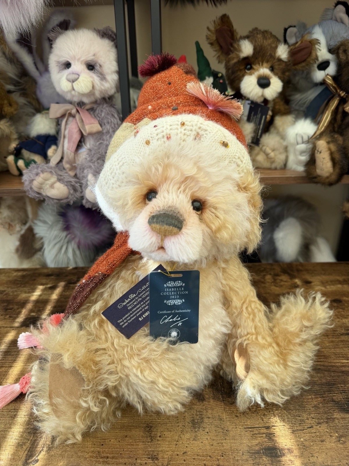 Charlie Bears - Orville - Isabelle Lee Mohair Collection