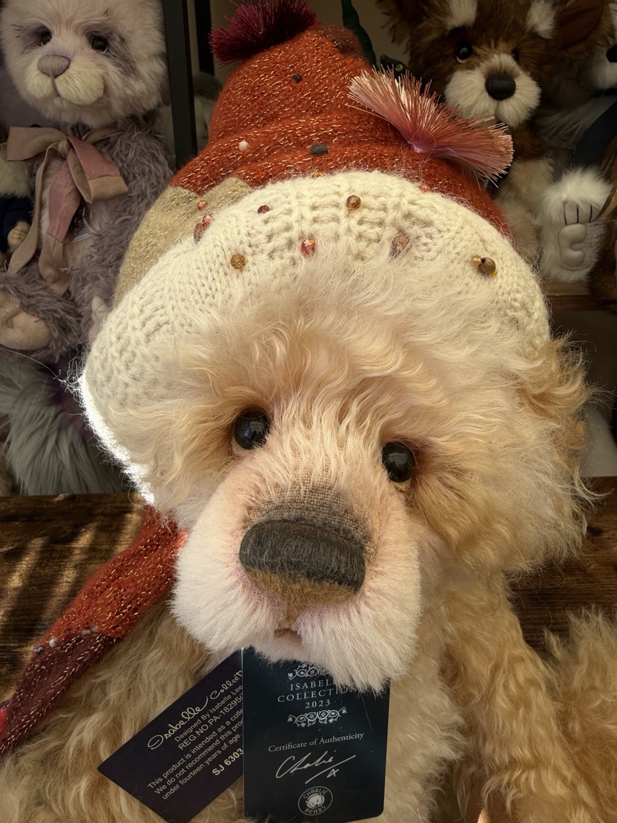 Charlie Bears - Orville - Isabelle Lee Mohair Collection - Image 2