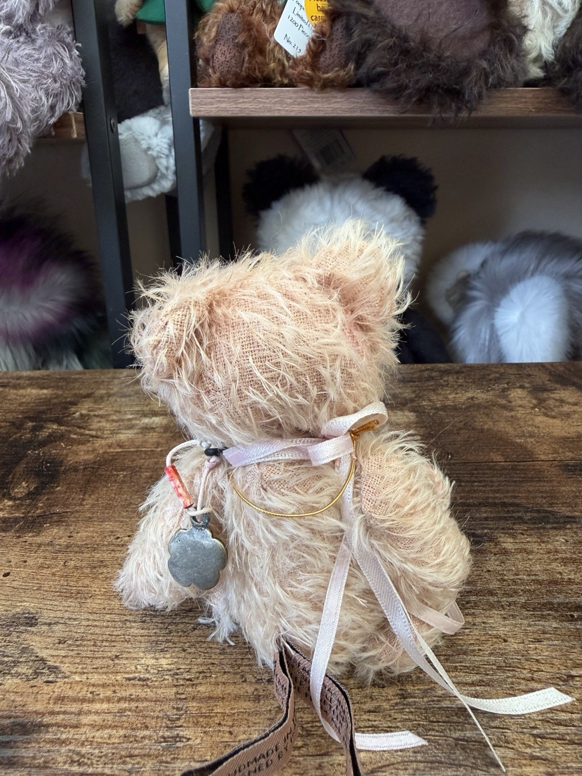 Retired Limited Edition Charlie Bears Minimo Jointed Bear Minnie - Image 5