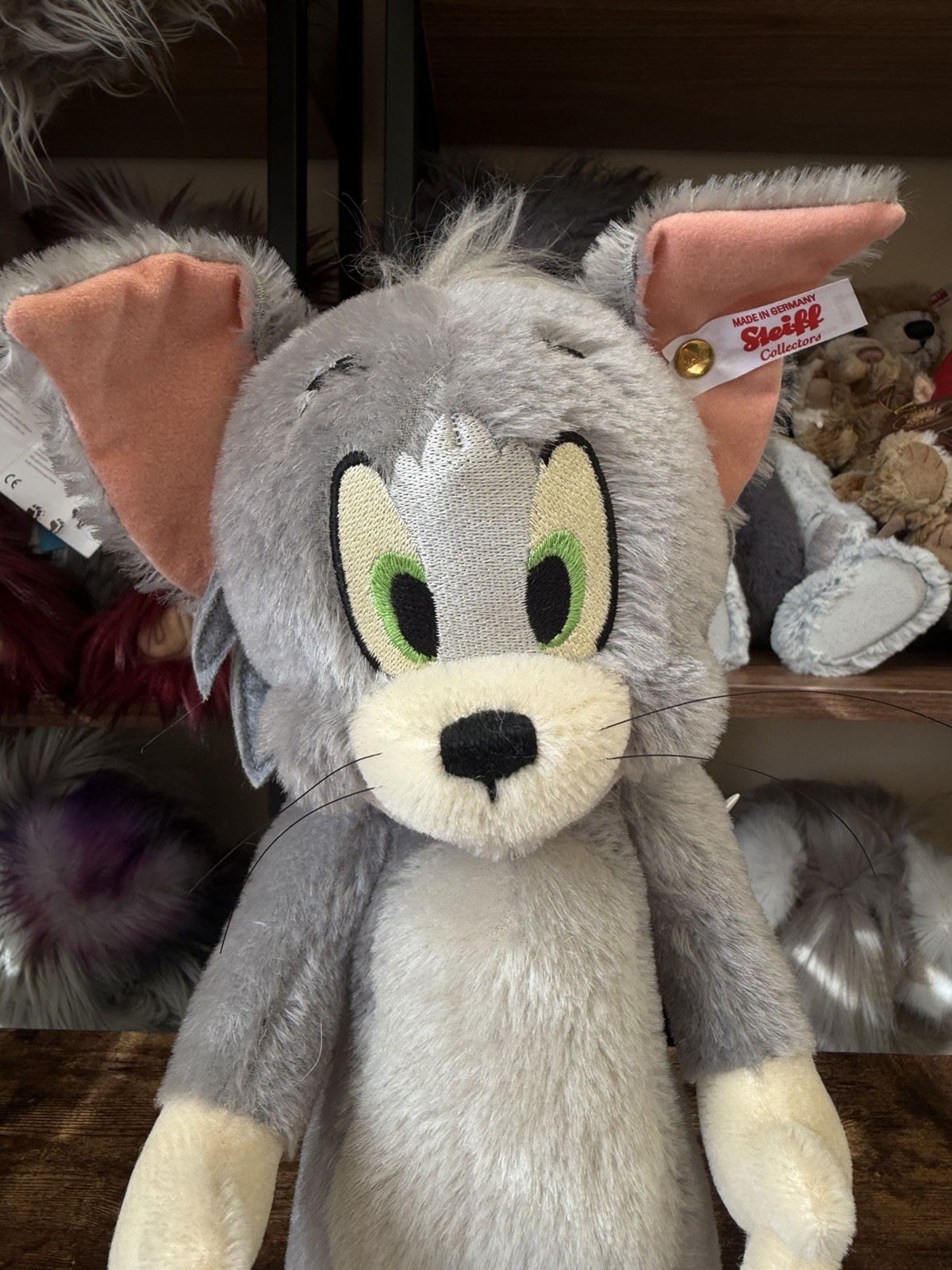 Steiff Tom & Jerry Tom Cat 354586 Ltd Edition Mohair 33cm - Image 2