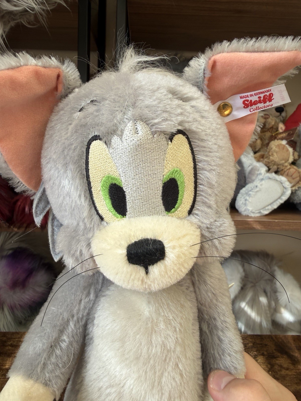 Steiff Tom & Jerry Tom Cat 354586 Ltd Edition Mohair 33cm - Image 6